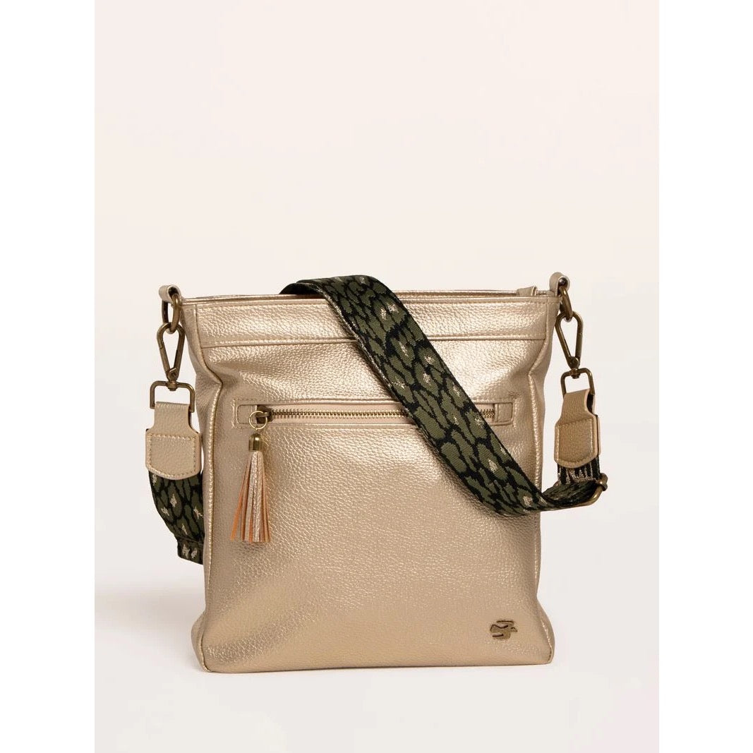 Brakeburn Womens Sierra Crossbody Bag Aw26 Gold