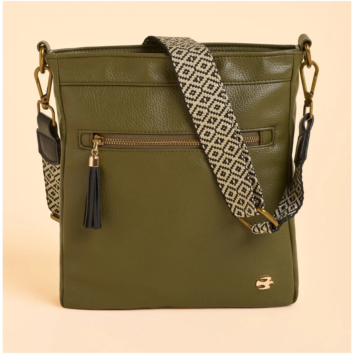 Brakeburn Womens Sierra Crossbody Bag Bblbag0013390aw25 Khaki Accessories ONE SIZE / Khaki