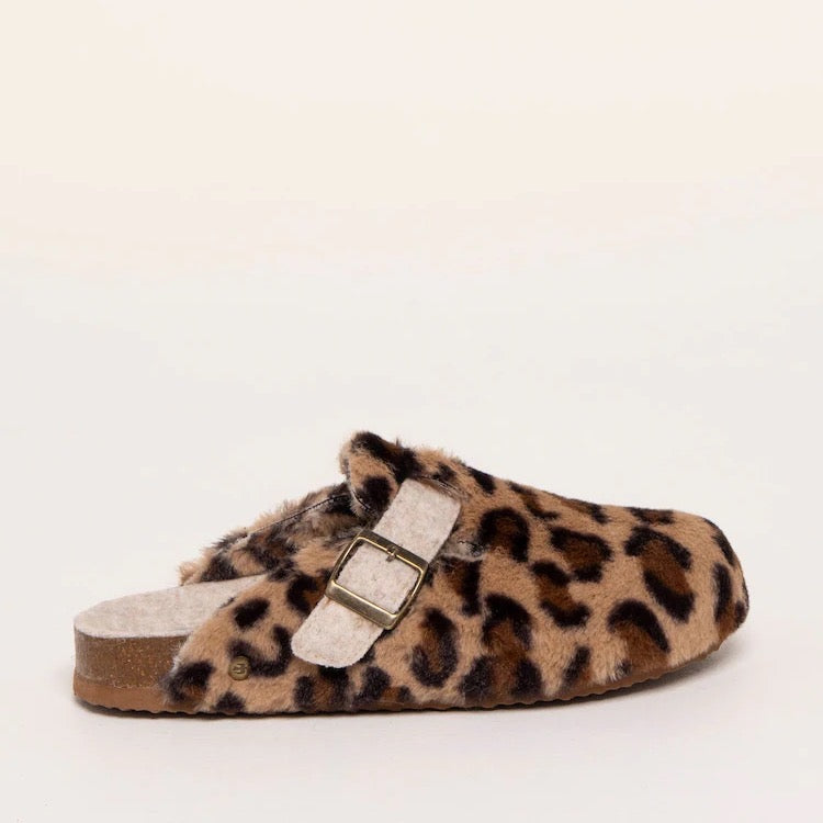 Brakeburn Womens Solstice Leopard Print Slippers Footwear UK4 ADULT / Beige,UK5 ADULT / Beige,UK6 ADULT / Beige,UK7 ADULT / Beige,UK8 ADULT / Beige