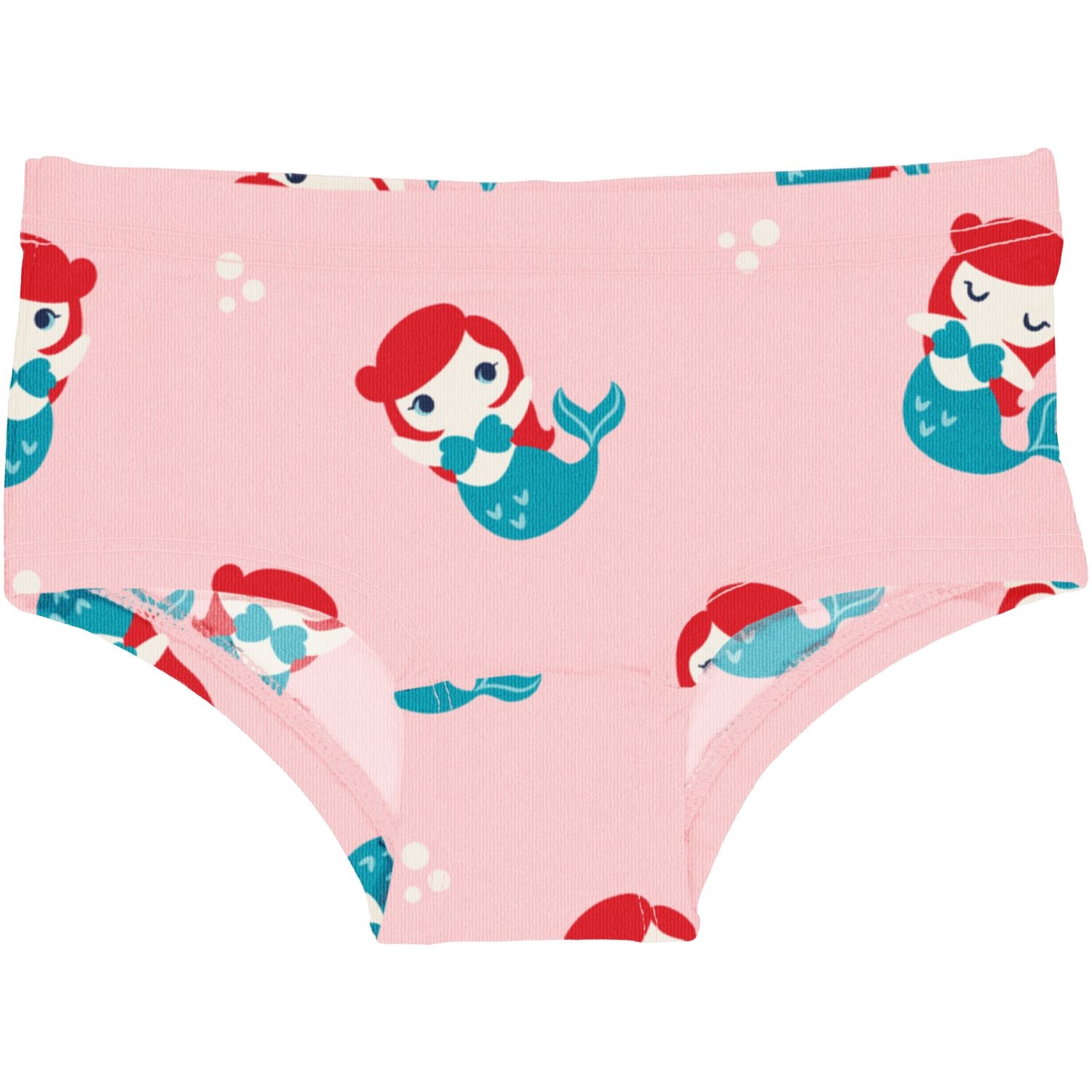 Maxomorra Mermaid Girls Hipster Briefs Ss25 Clothing 3-4YRS / Pink,5-6YRS / Pink,7-8YRS / Pink