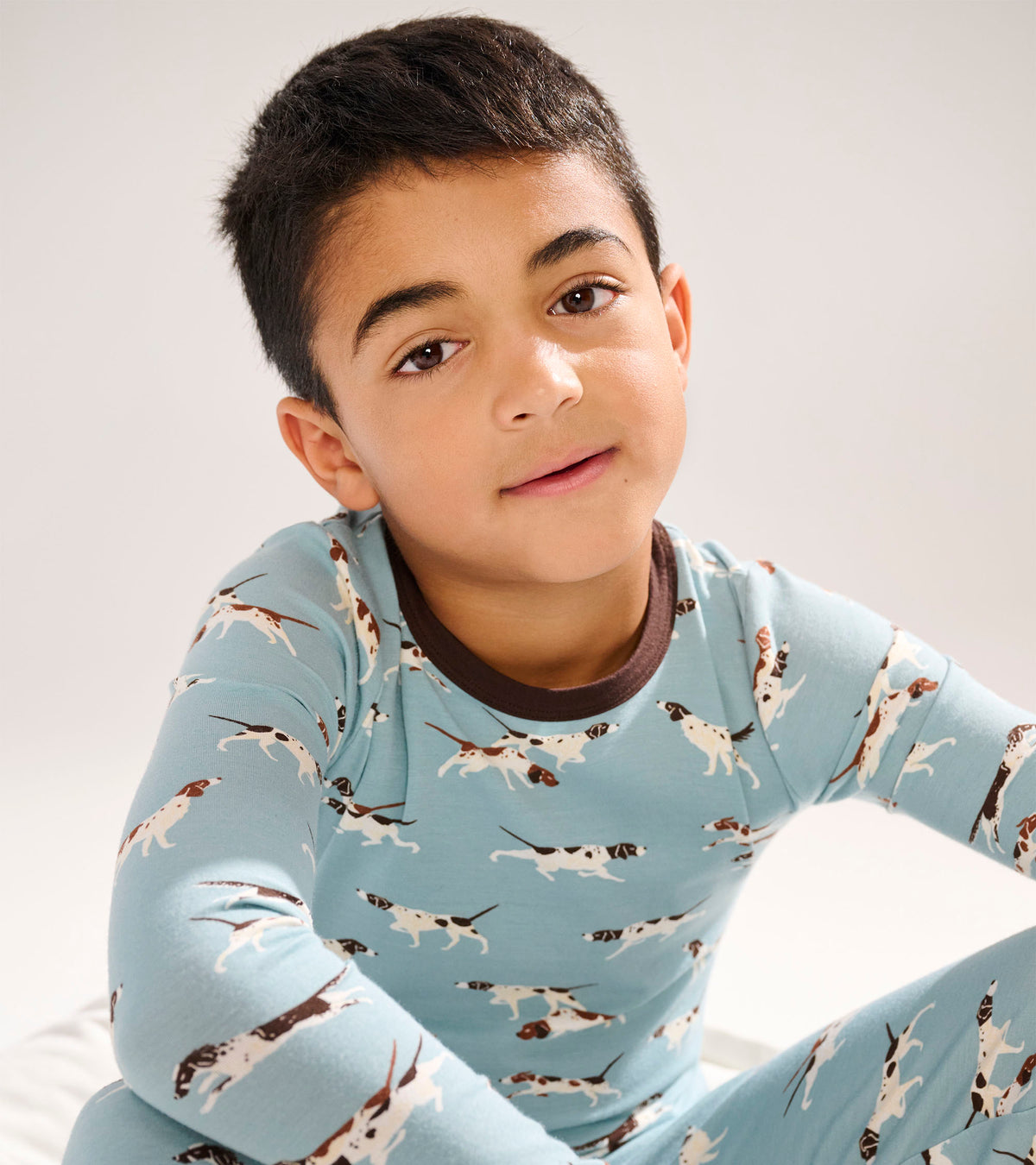 Hatley On The Hunt Pj Set Clothing 4YRS / Grey,5YRS / Grey,6YRS / Grey,7YRS / Grey,8YRS / Grey,10YRS / Grey