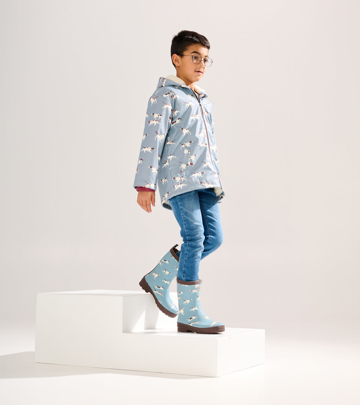 Hatley Wellingtons F25dhk1367 On The Hunt Footwear UK7 INFANT / Grey,UK8 INFANT / Grey,UK9 KIDS / Grey,UK10 KIDS / Grey,UK11 KIDS / Grey,UK12 KIDS / Grey,UK13 KIDS / Grey