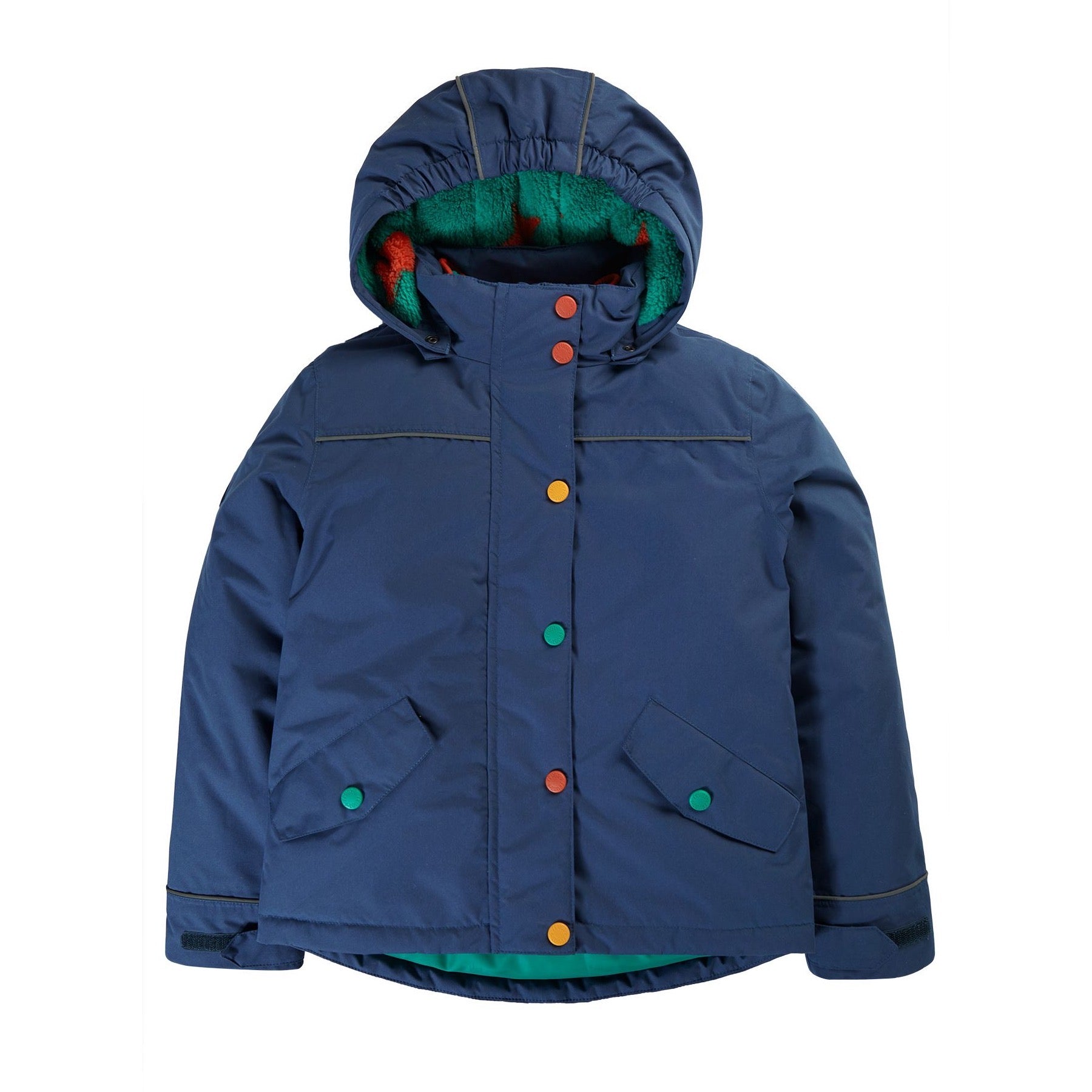 Frugi 3 In 1 Rambler Coat 500044A4bsnb Blue Clothing 5-6YRS / Blue,6-7YRS / Blue,7-8YRS / Blue,8-9YRS / Blue