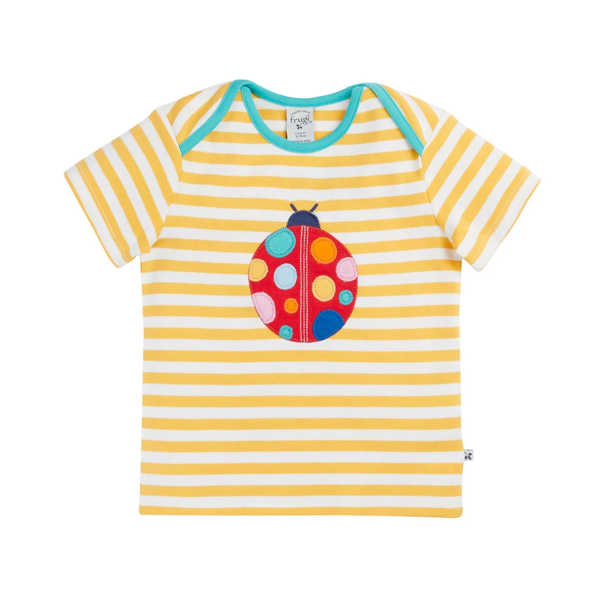 Frugi Bobster Infant T-Shirt 500359S6bbir Ladybird