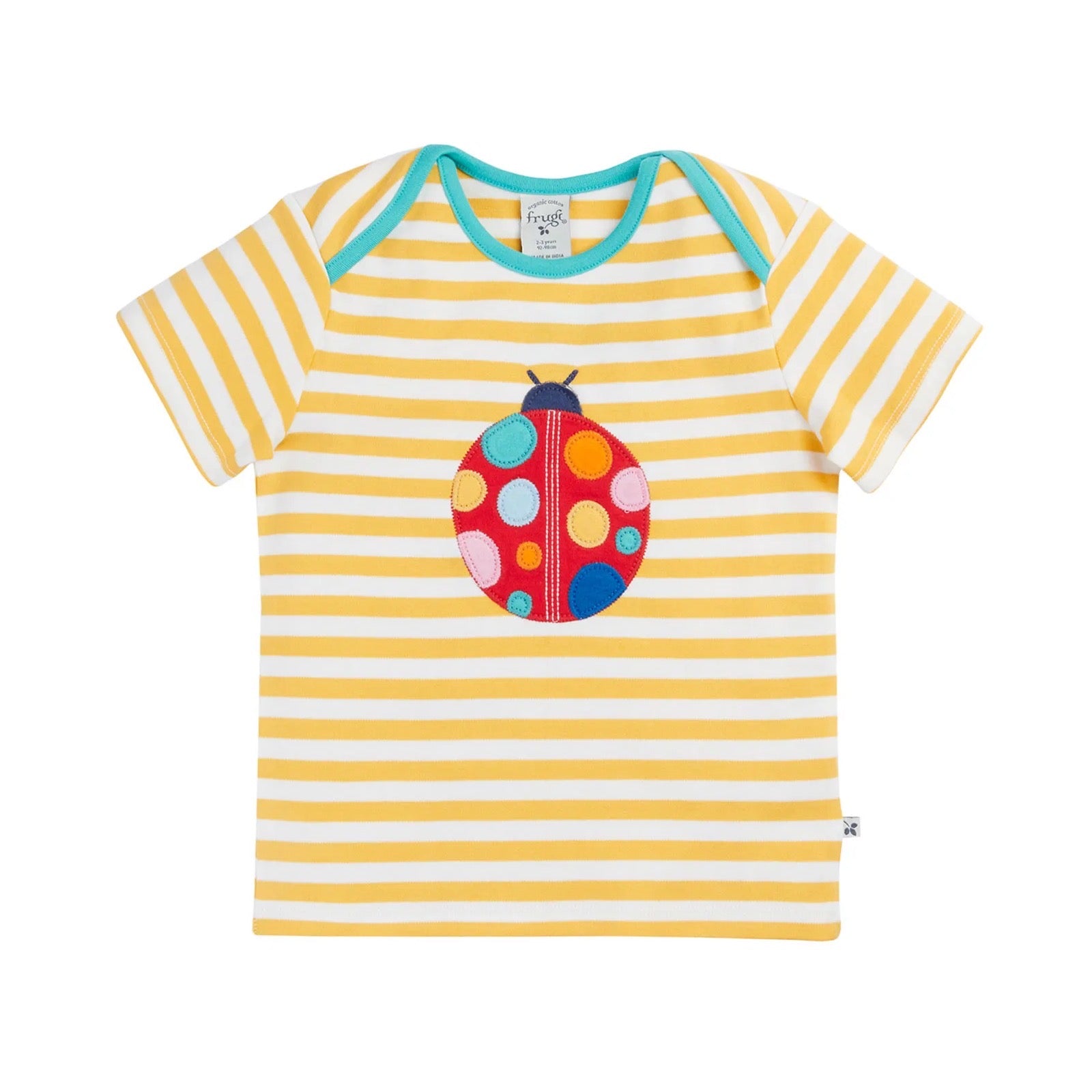 Frugi Bobster Infant T-Shirt 500359S6bbir Ladybird