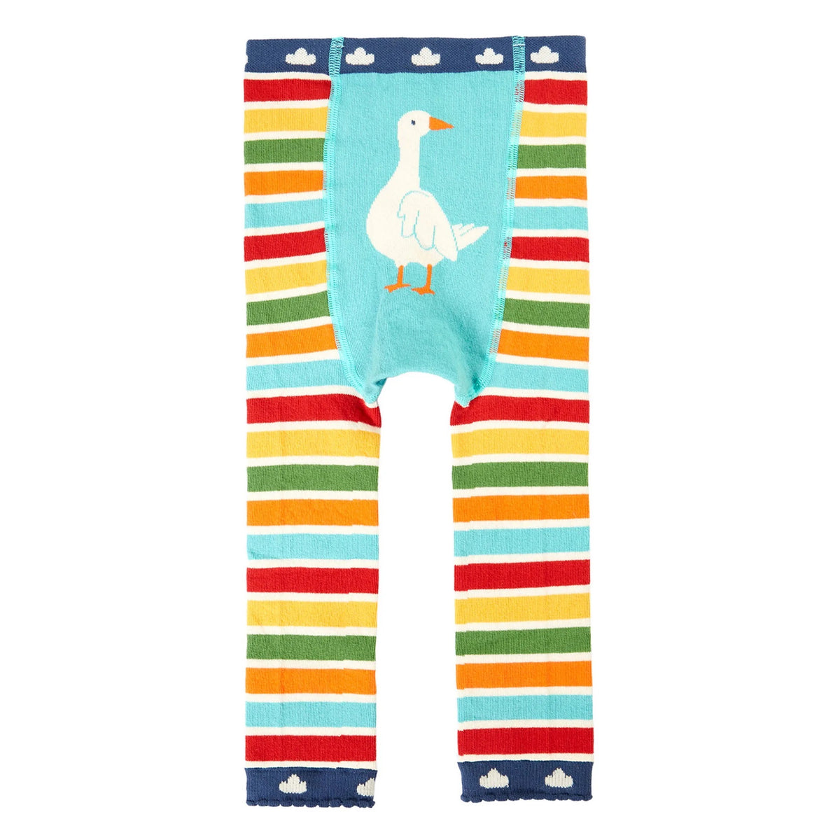 Frugi Infant Knitted Leggings 500086S6rqom Rainbow Goose Clothing 0-6M / Multi,6-12M / Multi,1-2YRS / Multi