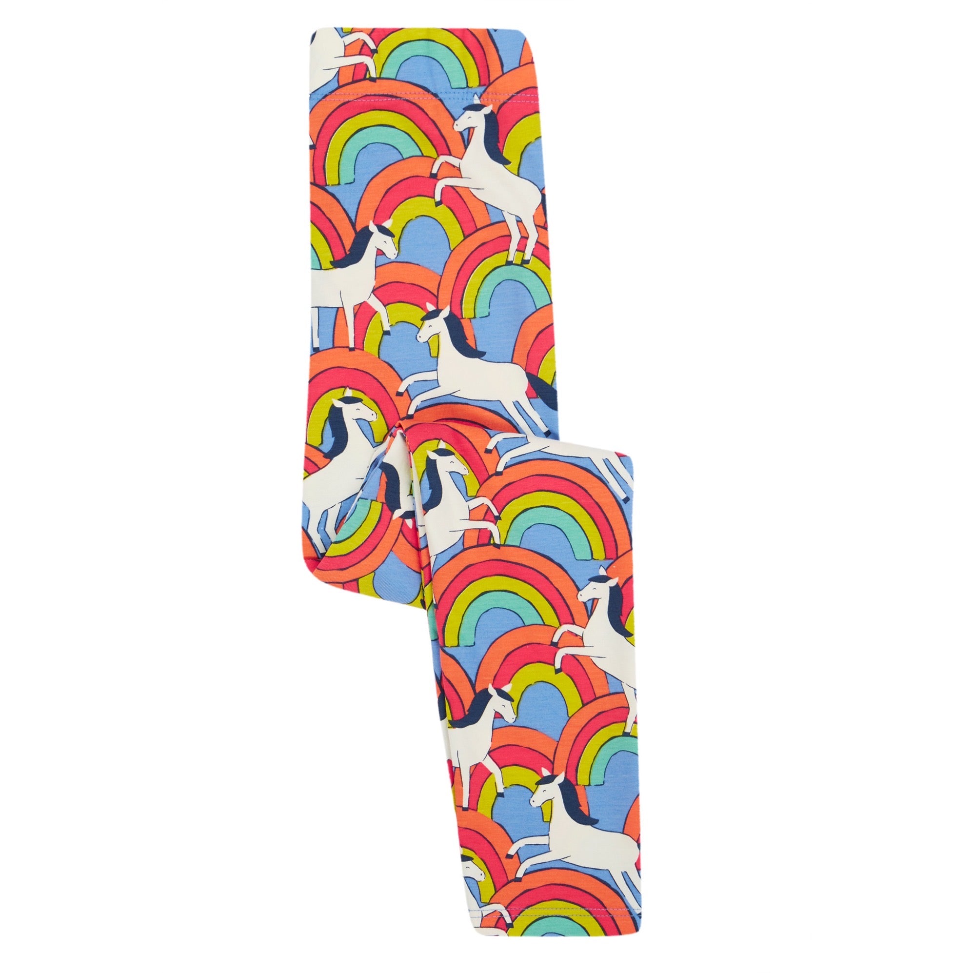 Frugi Leona Leggings Over The Rainbow Clothing 2-3YRS / Multi,3-4YRS / Multi,4-5YRS / Multi,5-6YRS / Multi,6-7YRS / Multi,7-8YRS / Multi,8-9YRS / Multi