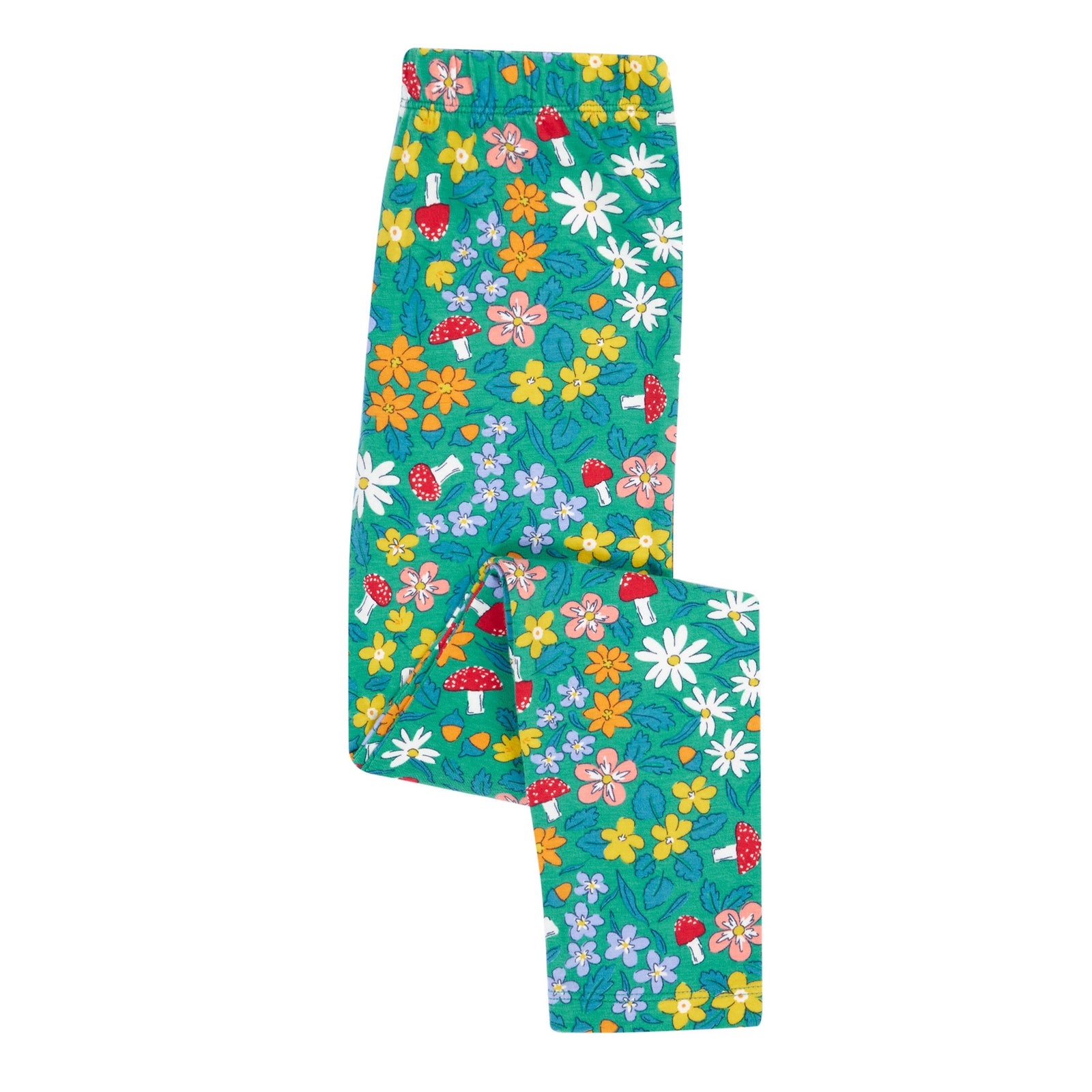 Frugi Libby Leggings 500090A5wiwo Wild Woods Clothing 2-3YRS / Green,3-4YRS / Green,4-5YRS / Green,5-6YRS / Green,6-7YRS / Green,7-8YRS / Green,8-9YRS / Green,9-10YRS / Green