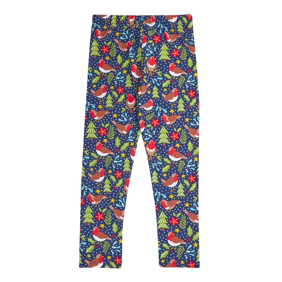 Frugi Libby Leggings 500090A6ksow Navy Robbin Clothing 2-3YRS / Navy,3-4YRS / Navy,4-5YRS / Navy,5-6YRS / Navy,6-7YRS / Navy,7-8YRS / Navy,8-9YRS / Navy,9-10YRS / Navy,1-2 YRS / Navy