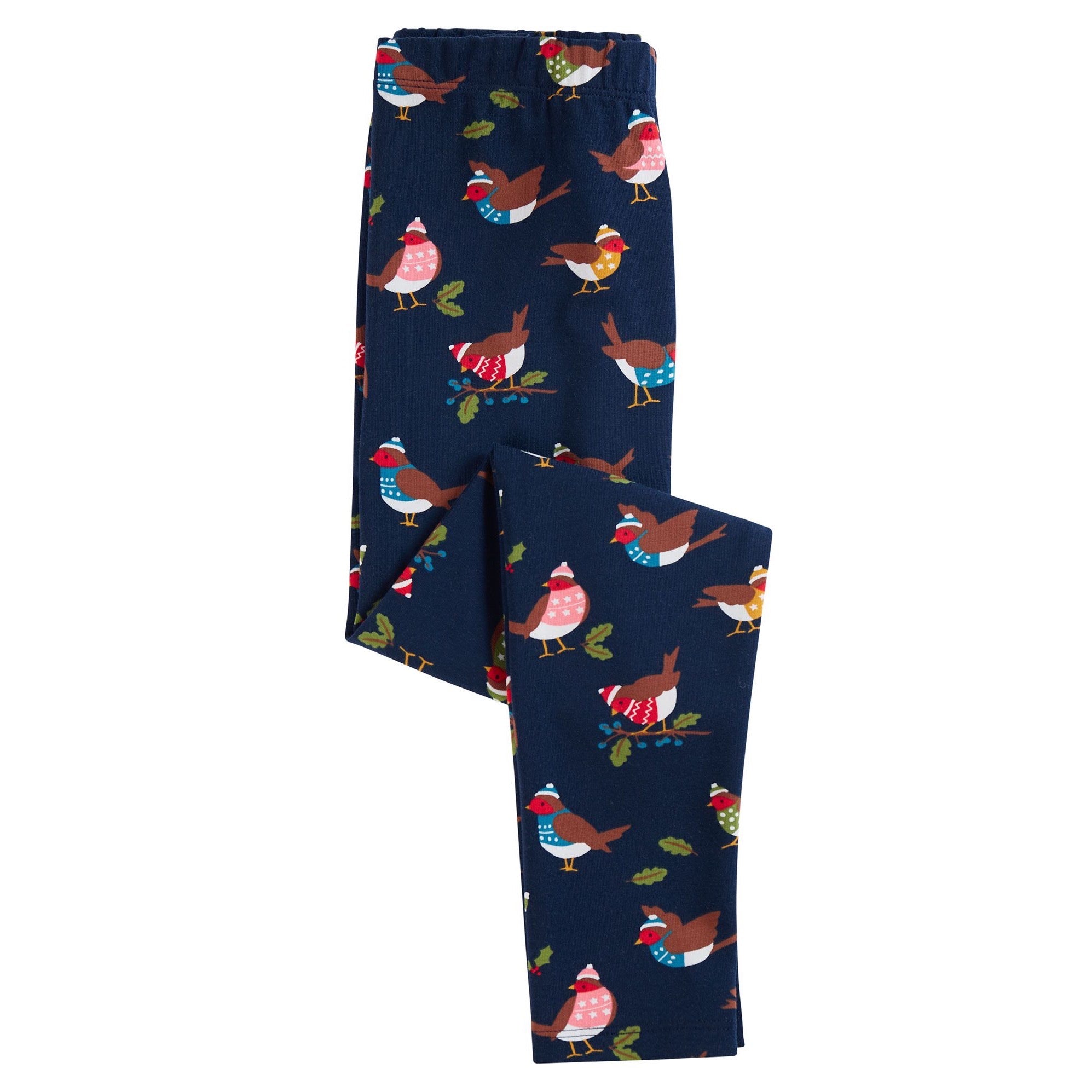 Frugi Libby Leggings Indigo Robins Clothing 2-3YRS / Indigo,3-4YRS / Indigo,4-5YRS / Indigo,5-6YRS / Indigo,6-7YRS / Indigo,7-8YRS / Indigo,8-9YRS / Indigo,9-10YRS / Indigo