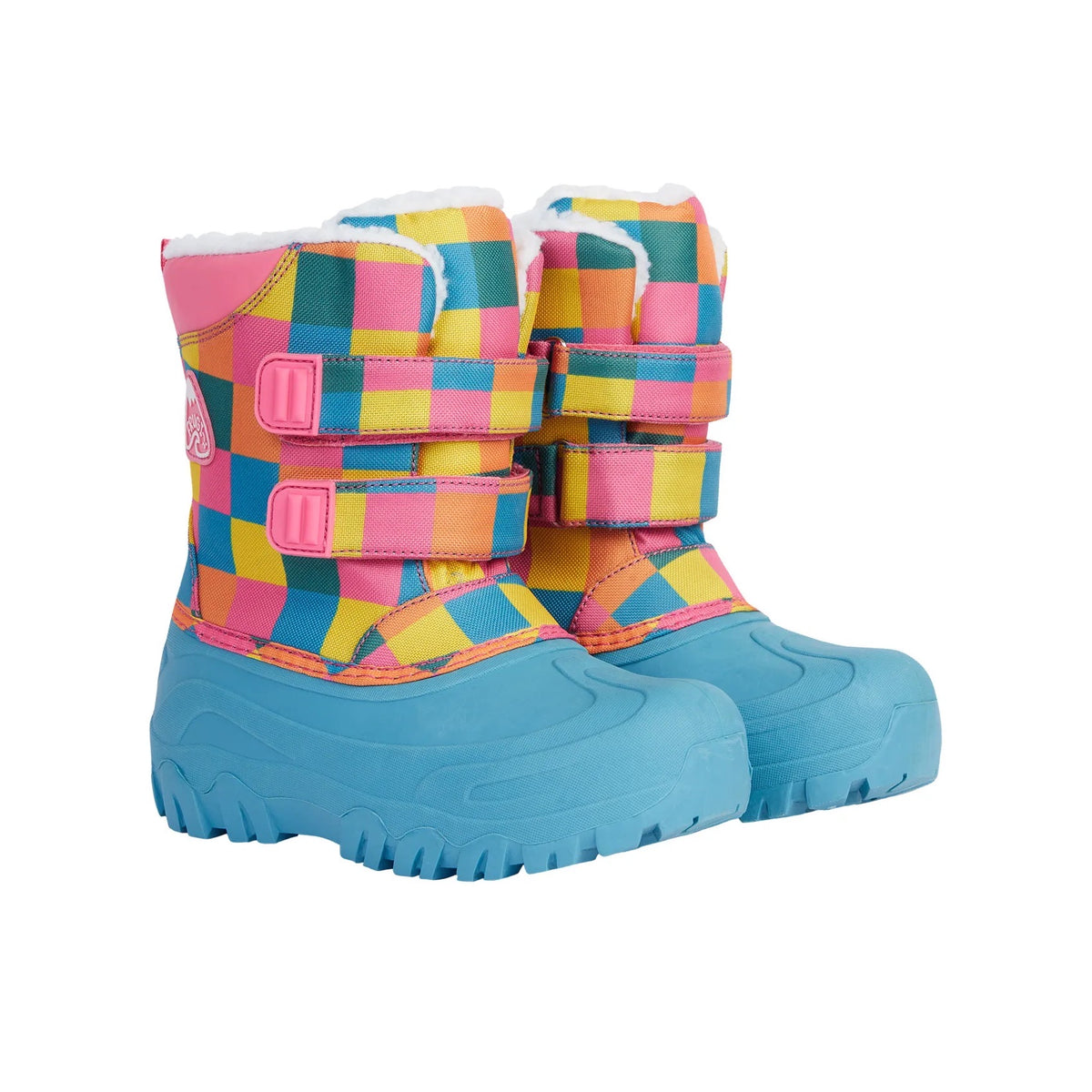 Frugi Out And About Boots Rainbow Check Footwear UK9 KIDS / Multi,UK10 KIDS / Multi,UK11 KIDS / Multi,UK12 KIDS / Multi,UK13 KIDS / Multi,UK1 KIDS / Multi