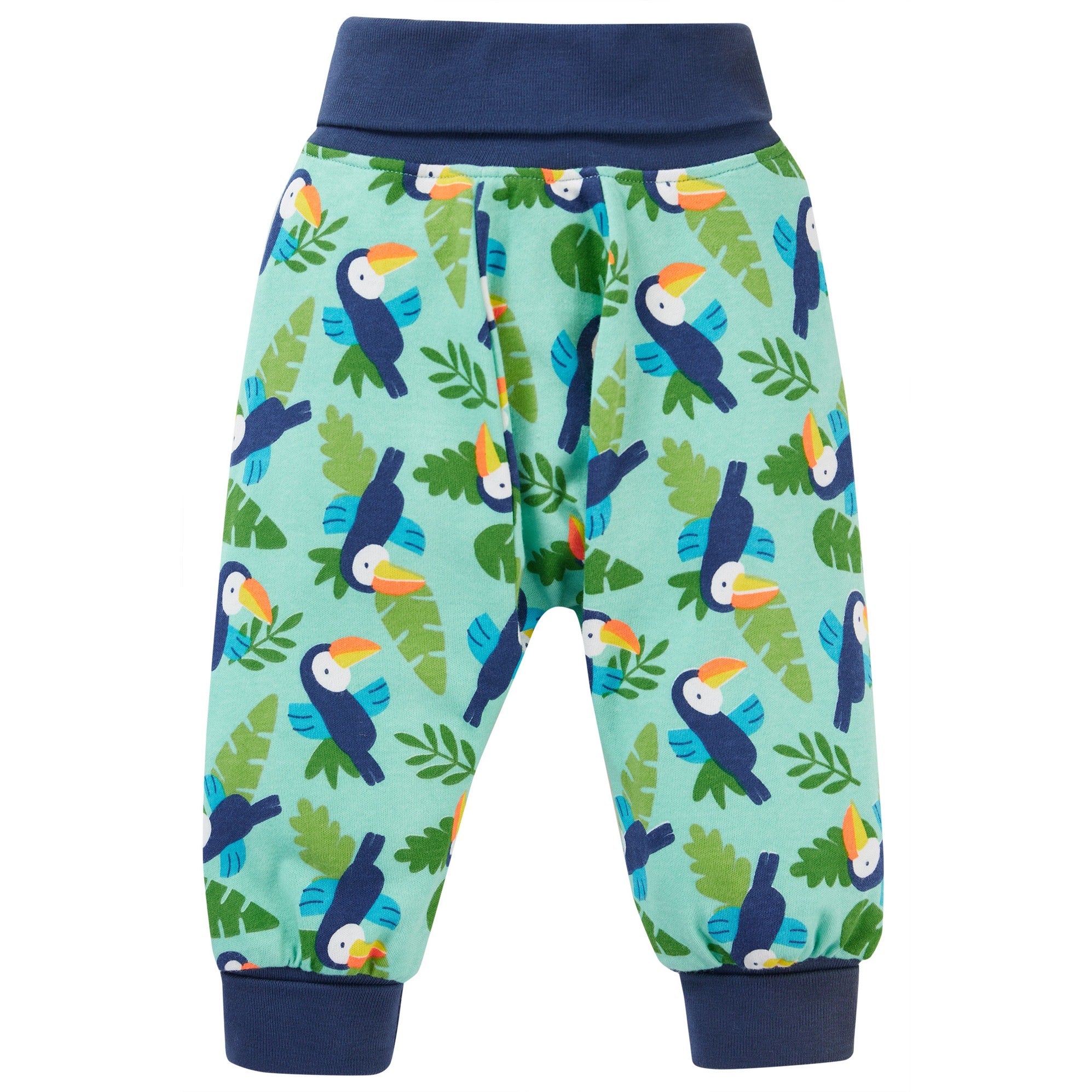 Frugi Parsnip Pants Lw3cf Toucan Time Clothing 0-3M / Aqua,3-6M / Aqua,6-9M / Aqua,9-12M / Aqua,12-18M / Aqua