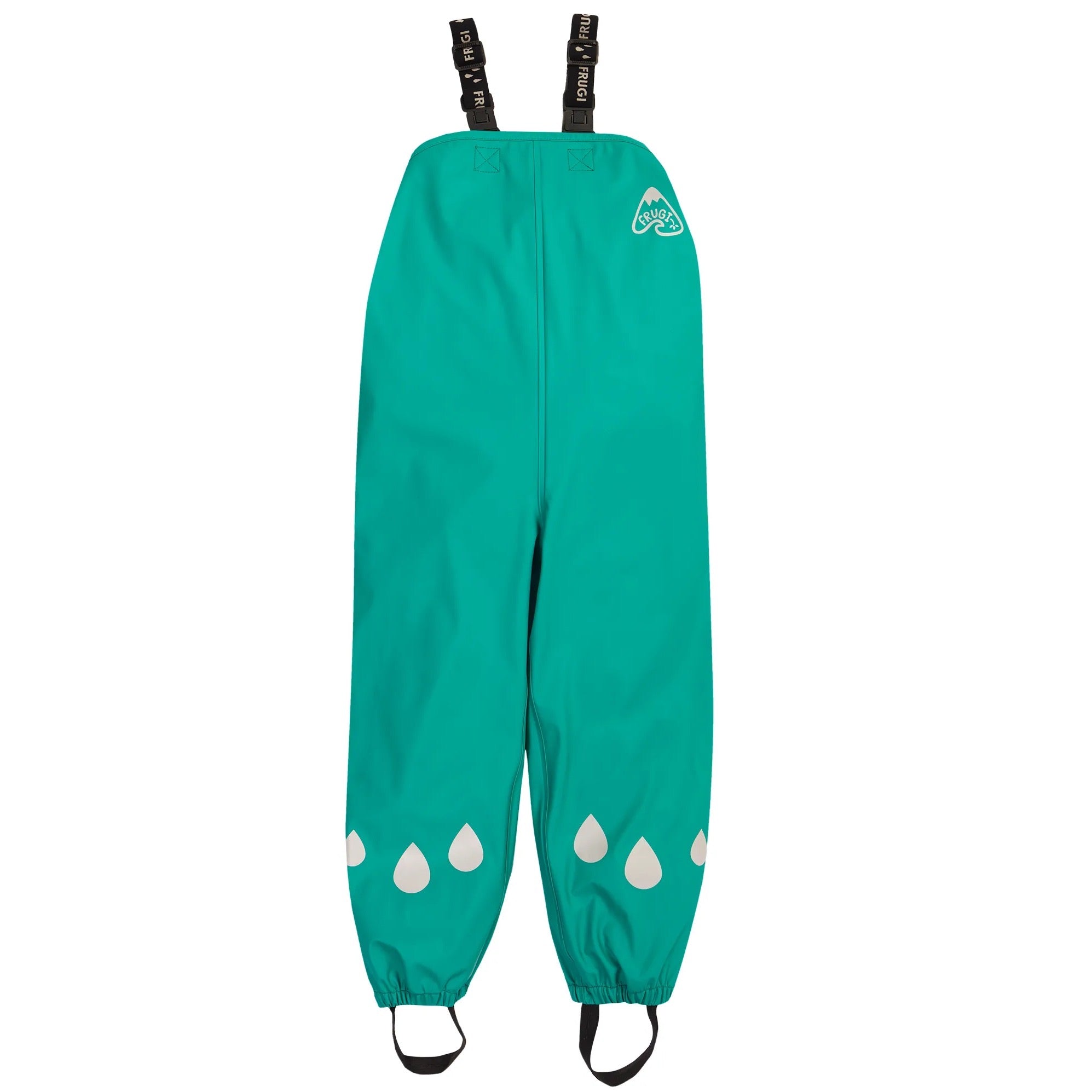 Frugi Puddle Buster Dungaree 500048A4igua Iguana Clothing 2-3YRS / Green,3-4YRS / Green,4-5YRS / Green,5-6YRS / Green,1-2 YRS / Green