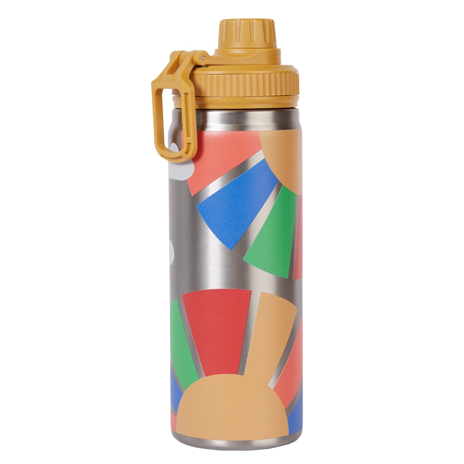 Frugi Rainbow Skies Insulated Water Bottle Accessories ONE SIZE / Multi