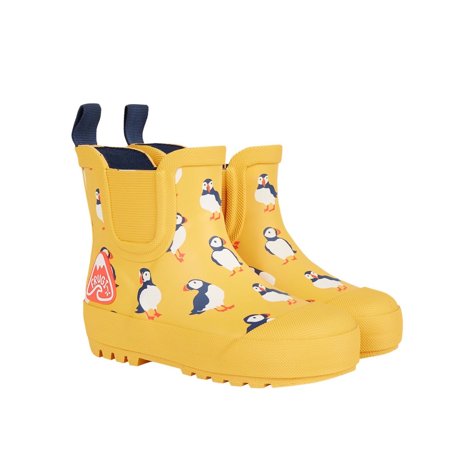 Frugi Short Wellingtons Yellow Puffins Footwear UK4 INFANT / Yellow,UK5 INFANT / Yellow,UK6 INFANT / Yellow,UK7 INFANT / Yellow,UK8 INFANT / Yellow,UK9 KIDS / Yellow,UK10 KIDS / Yellow,UK11 KIDS / Yellow,UK12 KIDS / Yellow