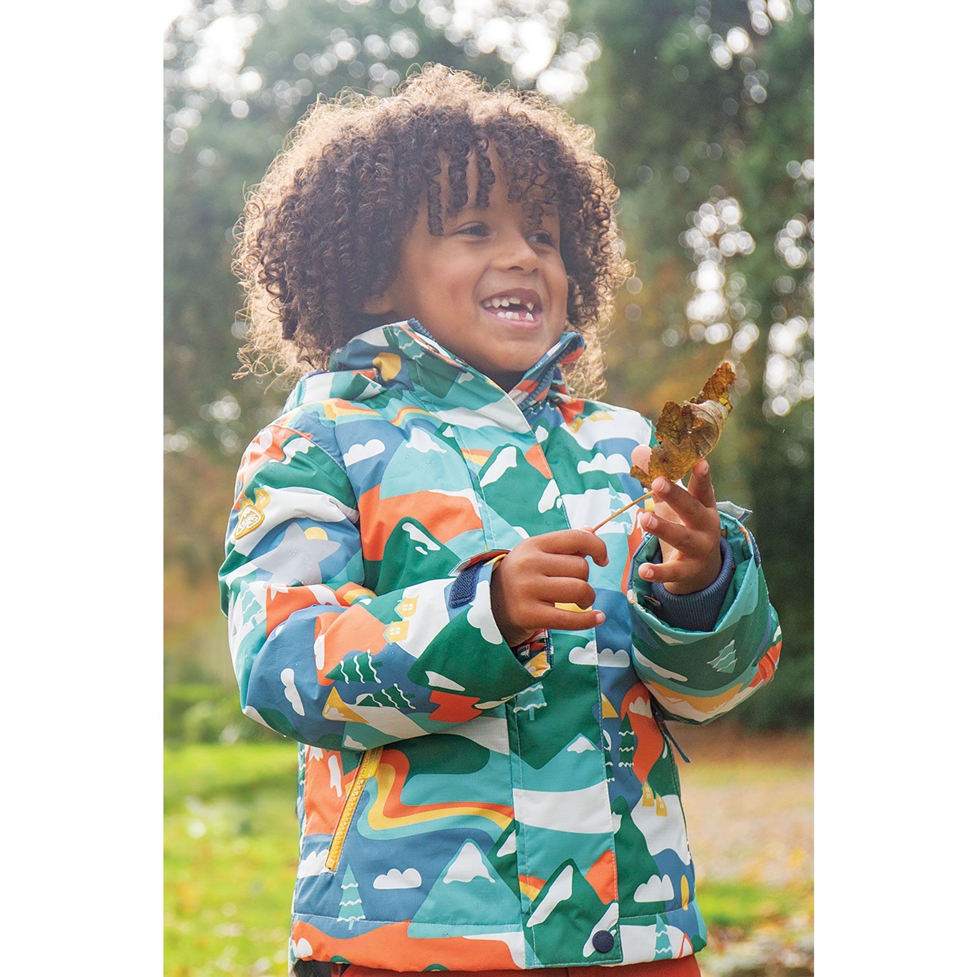 Frugi Snow And Ski Jacket 500034A4alpa Alpine Clothing 5-6YRS / Multi,6-7YRS / Multi,7-8YRS / Multi,8-9YRS / Multi