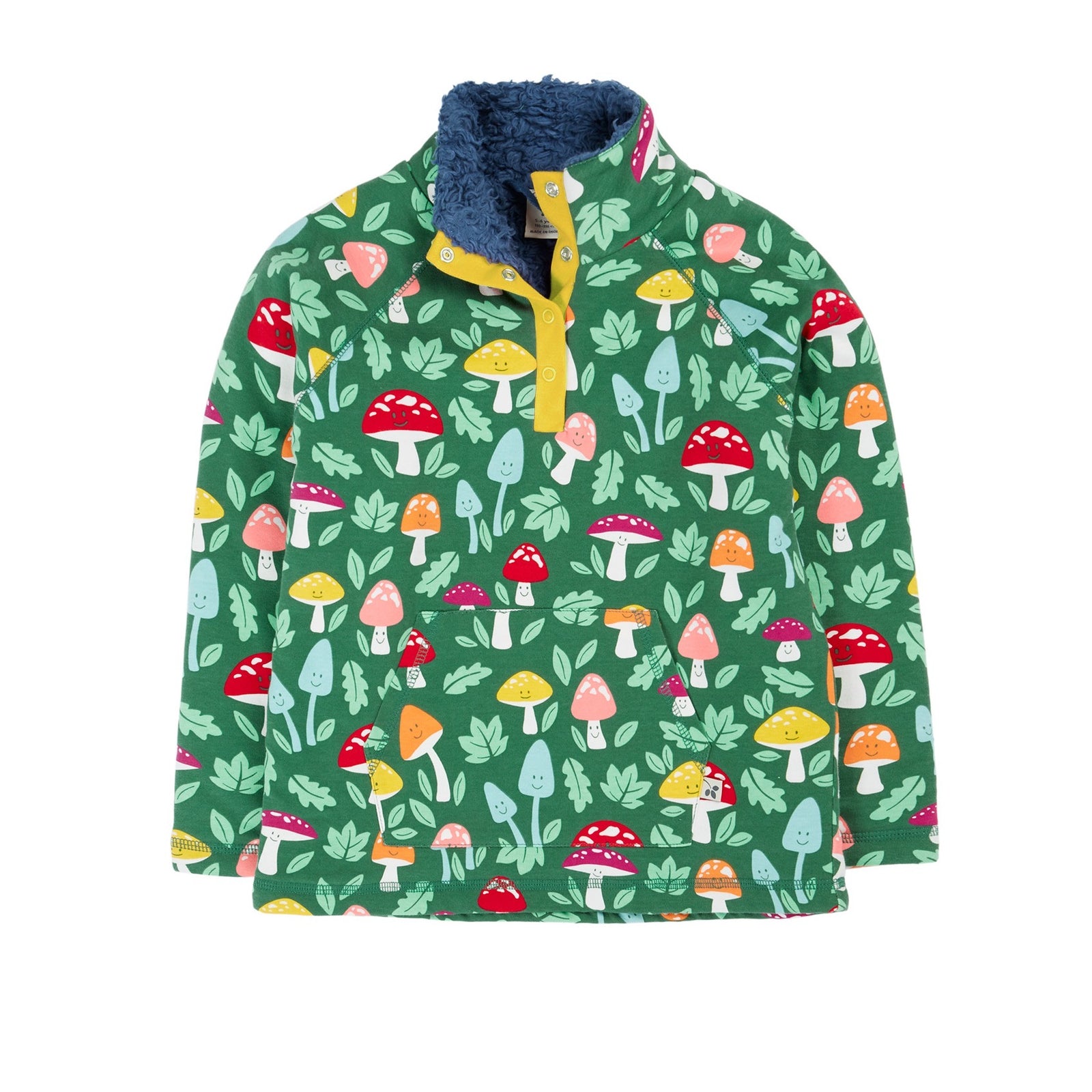 Frugi Snuggle Fleece 500030A5fugu Fun-Guys Clothing 2-3YRS / Green,3-4YRS / Green,4-5YRS / Green,5-6YRS / Green,6-7YRS / Green,7-8YRS / Green
