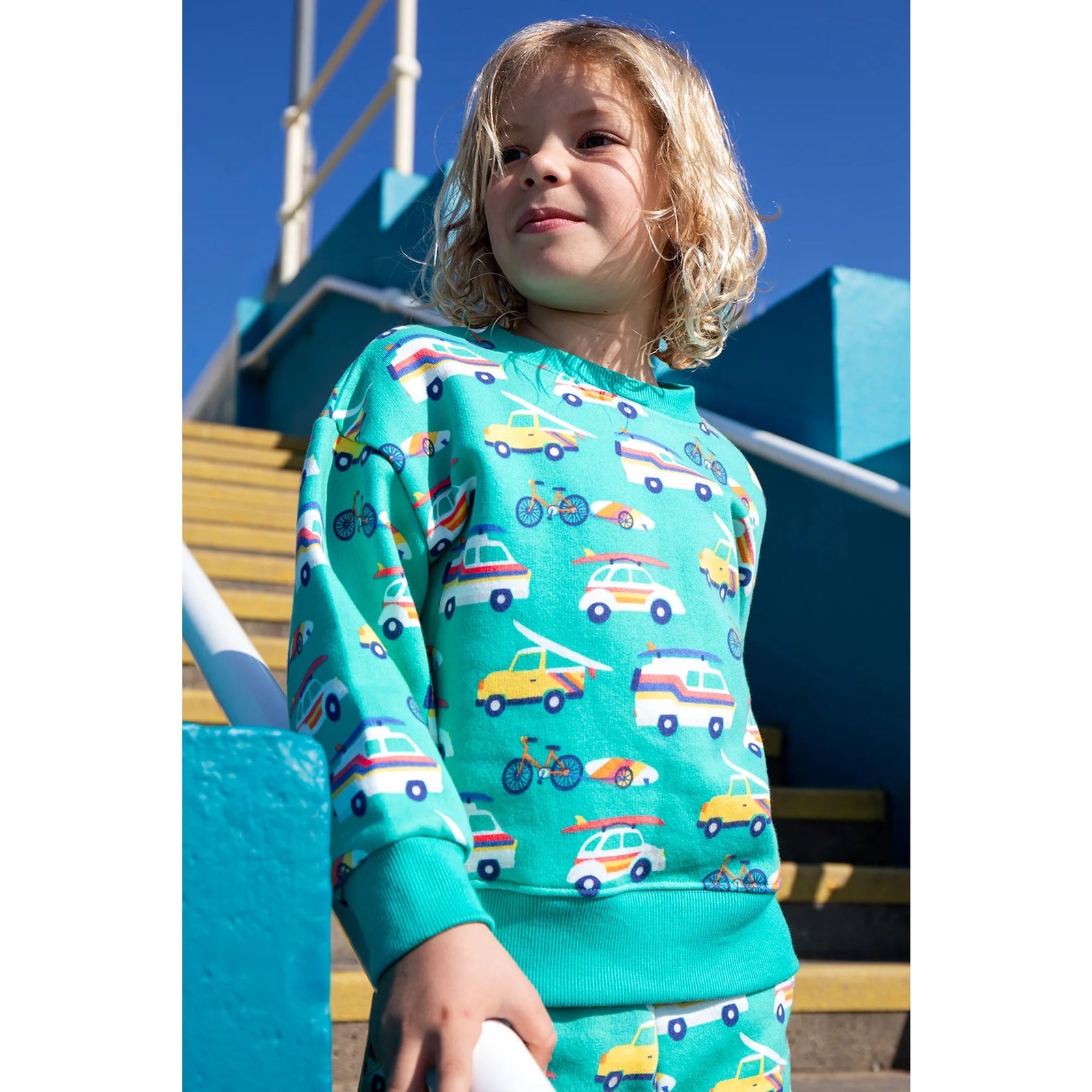 Frugi Superb Sweatshirt 500022S6snjl To The Beach