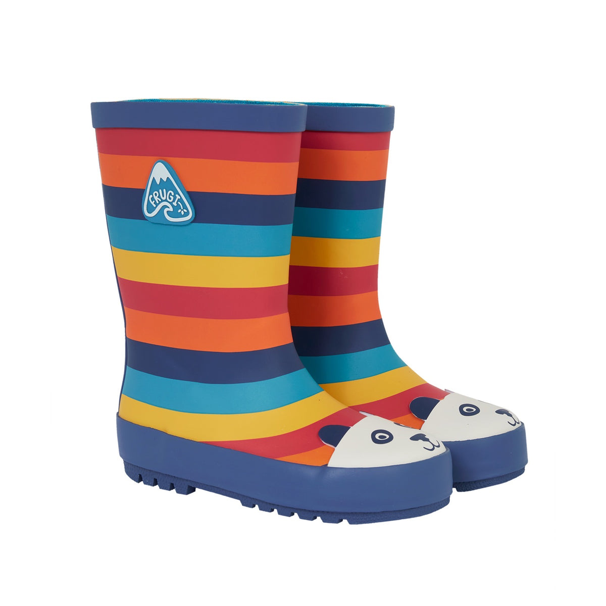 Frugi Wellingtons 500047A5rbpd Rainbow Panda Footwear UK4 INFANT / Multi,UK5 INFANT / Multi,UK6 INFANT / Multi,UK7 INFANT / Multi,UK8 INFANT / Multi,UK9 KIDS / Multi,UK10 KIDS / Multi