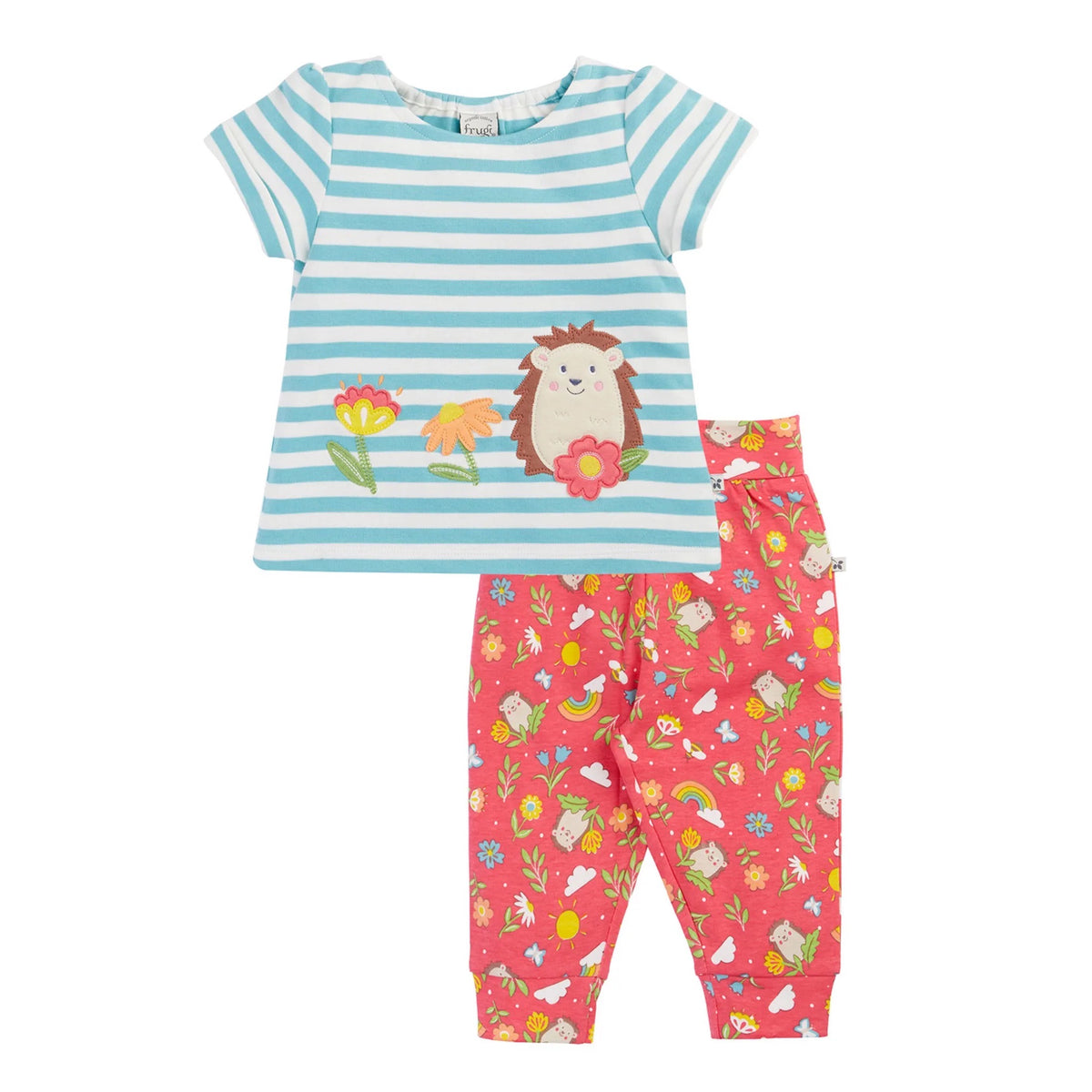 Frugi Wendy Infant Set 502188S6lins Hedgehogs Clothing 3-6M / Multi,6-9M / Multi,9-12M / Multi,12-18M / Multi