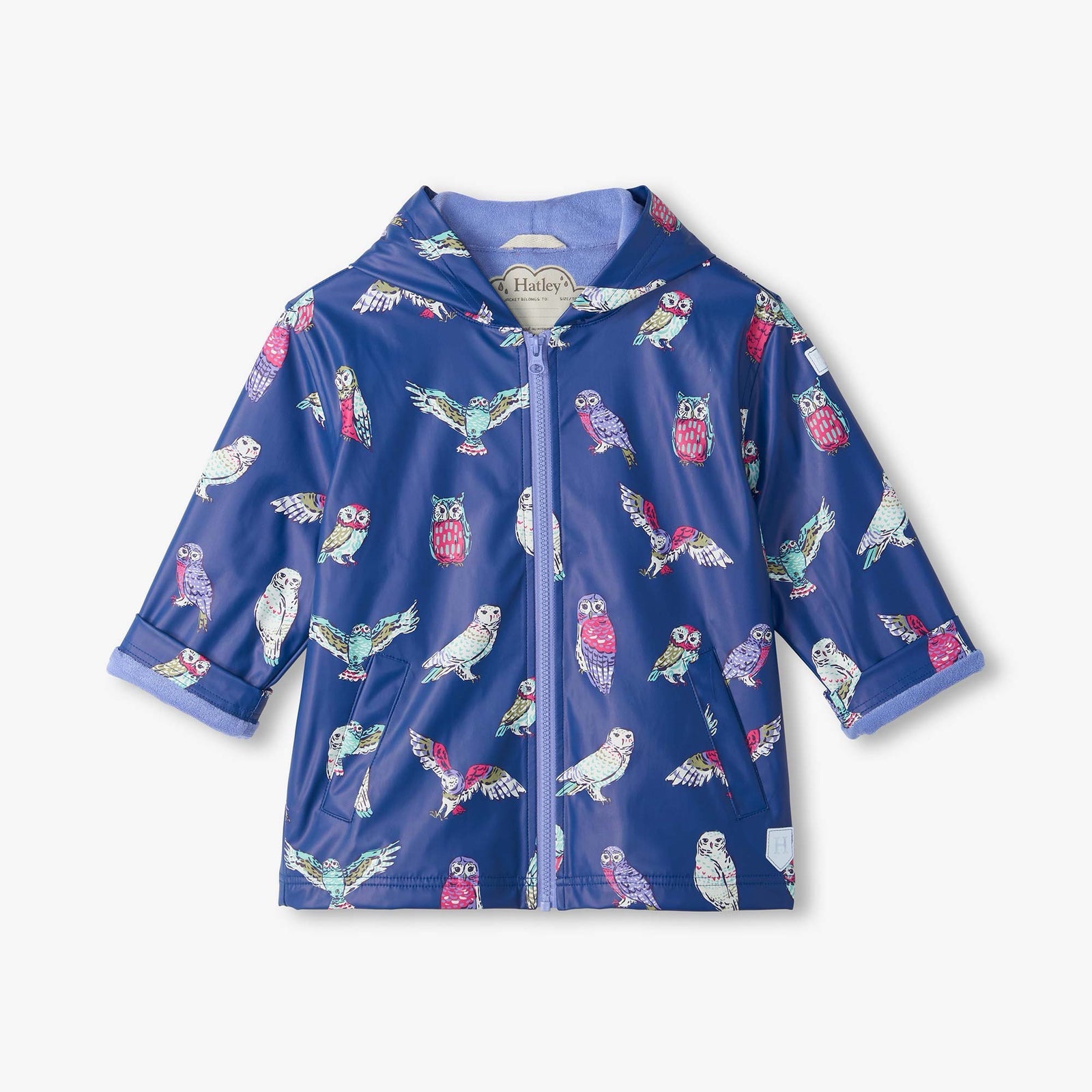 Hatley Colourful Owls Raincoat