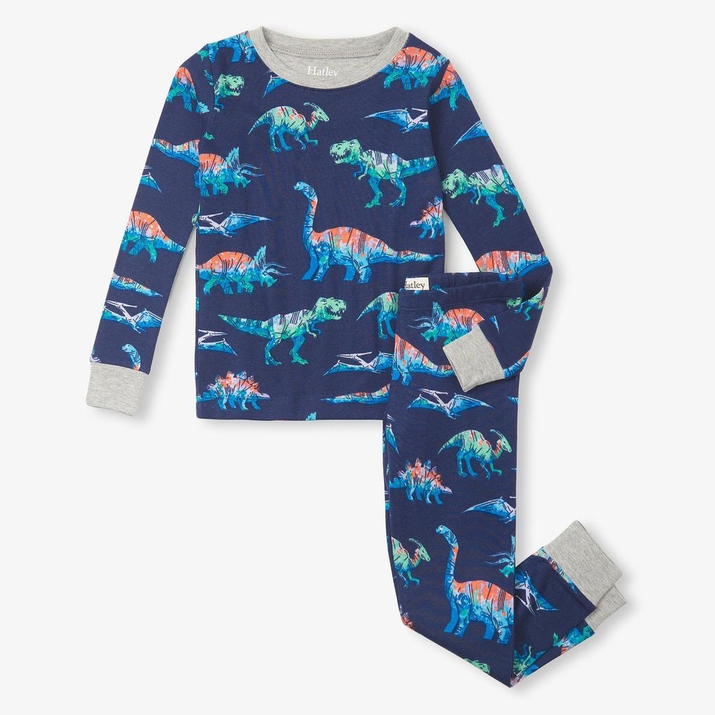 Hatley Imagine Dinos Pj Set F24dik204o Clothing 3YRS / Blue,4YRS / Blue,5YRS / Blue,6YRS / Blue,7YRS / Blue,8YRS / Blue,10YRS / Blue