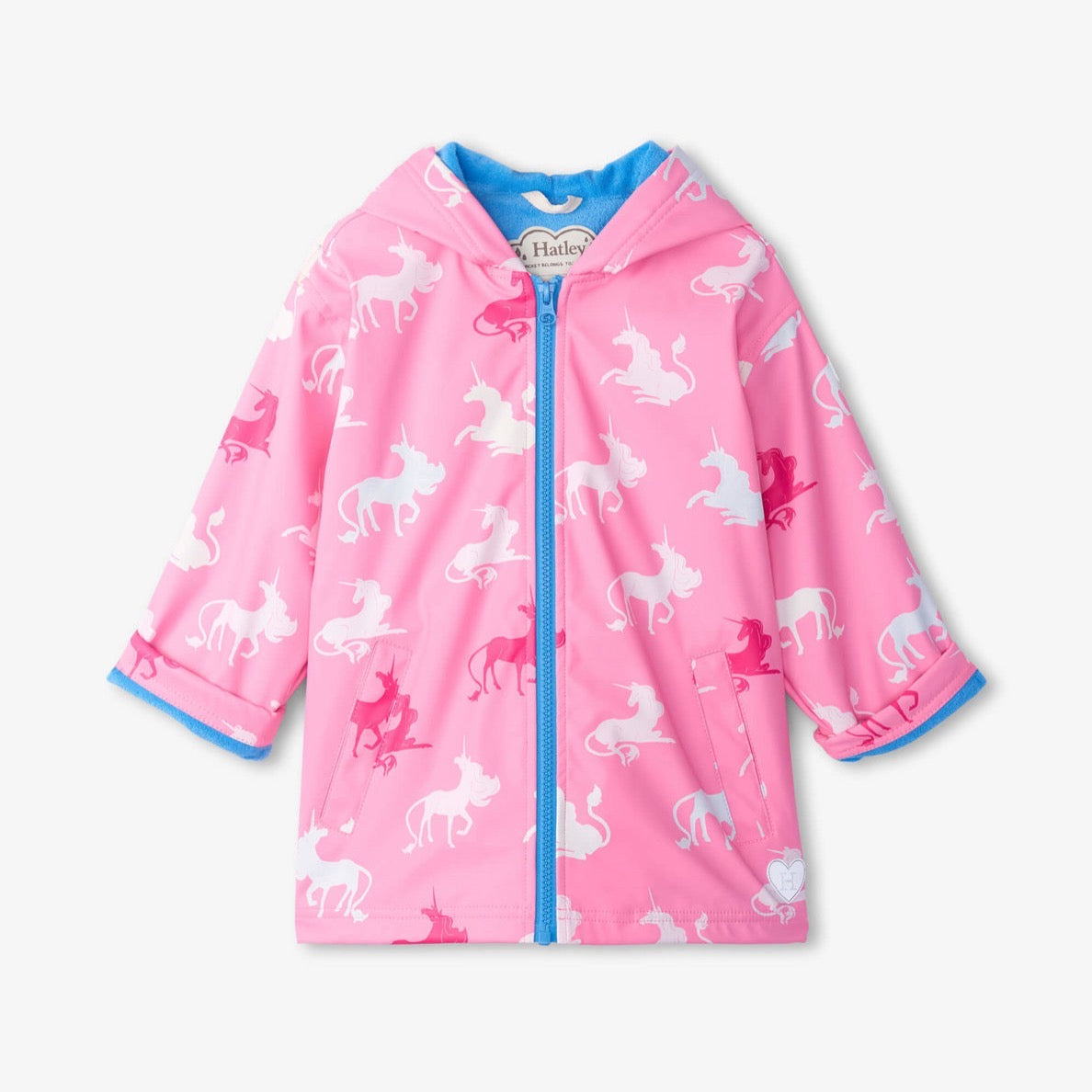 Hatley Mystical Unicorn Raincoat S24muk818 Clothing 2YRS / Pink,3YRS / Pink,4YRS / Pink,5YRS / Pink,6YRS / Pink,7YRS / Pink,8YRS / Pink