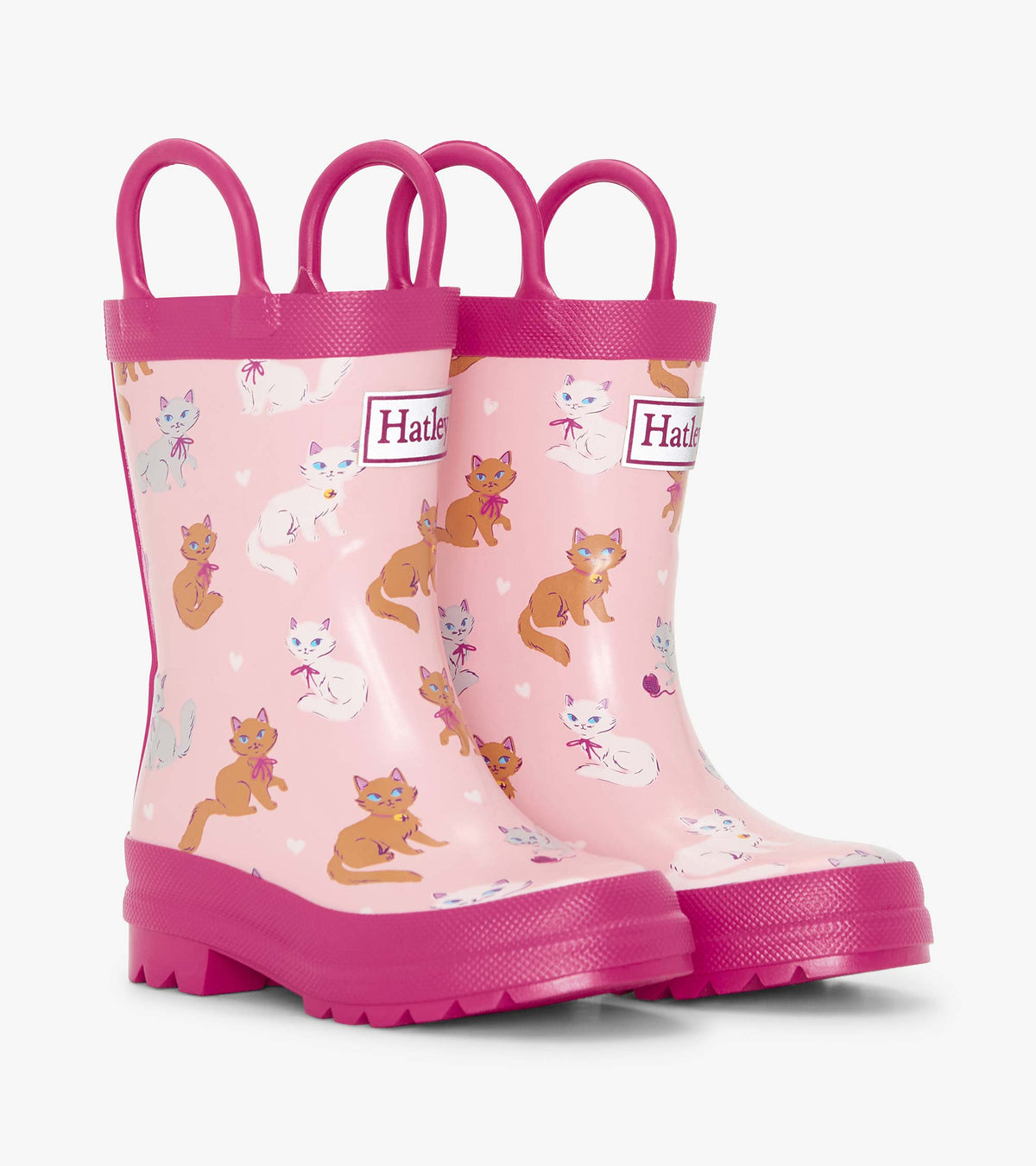 Hatley Pre-School Wellingtons Little Kitties Footwear UK5 INFANT / Pink,UK6 INFANT / Pink,UK7 INFANT / Pink,UK8 INFANT / Pink