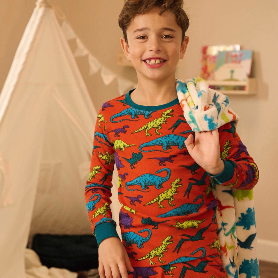 Hatley Real Dinos Pj Set F23rrk204o Clothing 3YRS / Multi,4YRS / Multi,5YRS / Multi,6YRS / Multi,7YRS / Multi,8YRS / Multi