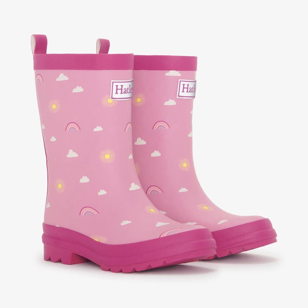 Hatley Sun Charms Wellingtons F24cmk1367 Footwear UK7 INFANT / Pink,UK8 INFANT / Pink,UK9 KIDS / Pink,UK10 KIDS / Pink,UK11 KIDS / Pink,UK12 KIDS / Pink,UK13 KIDS / Pink,UK1 KIDS / Pink