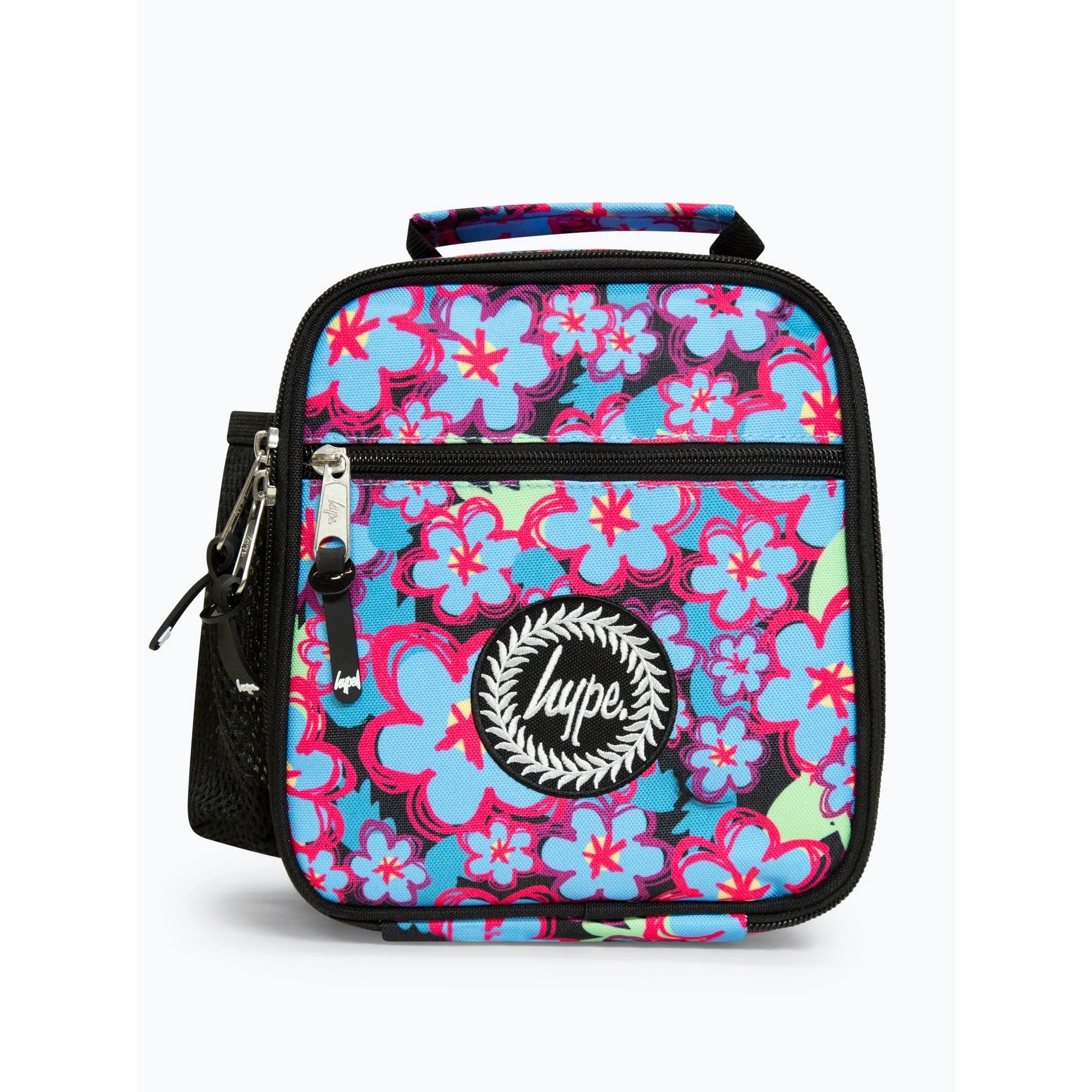 Hype Blue Flowers Lunch Bag Xtlr125 Koast Clothing