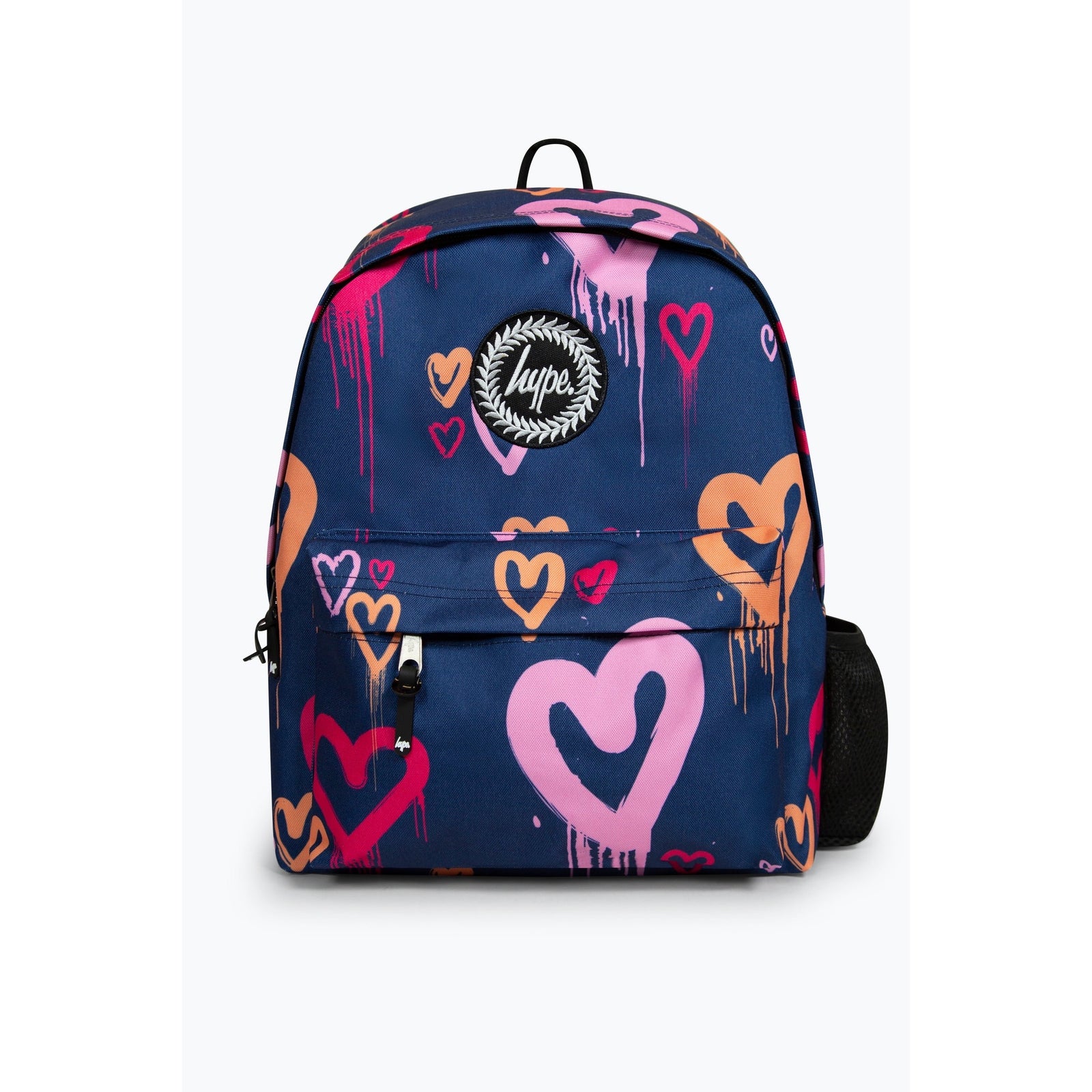 Hype Navy Hearts Drip Backpack Accessories ONE SIZE / Multi