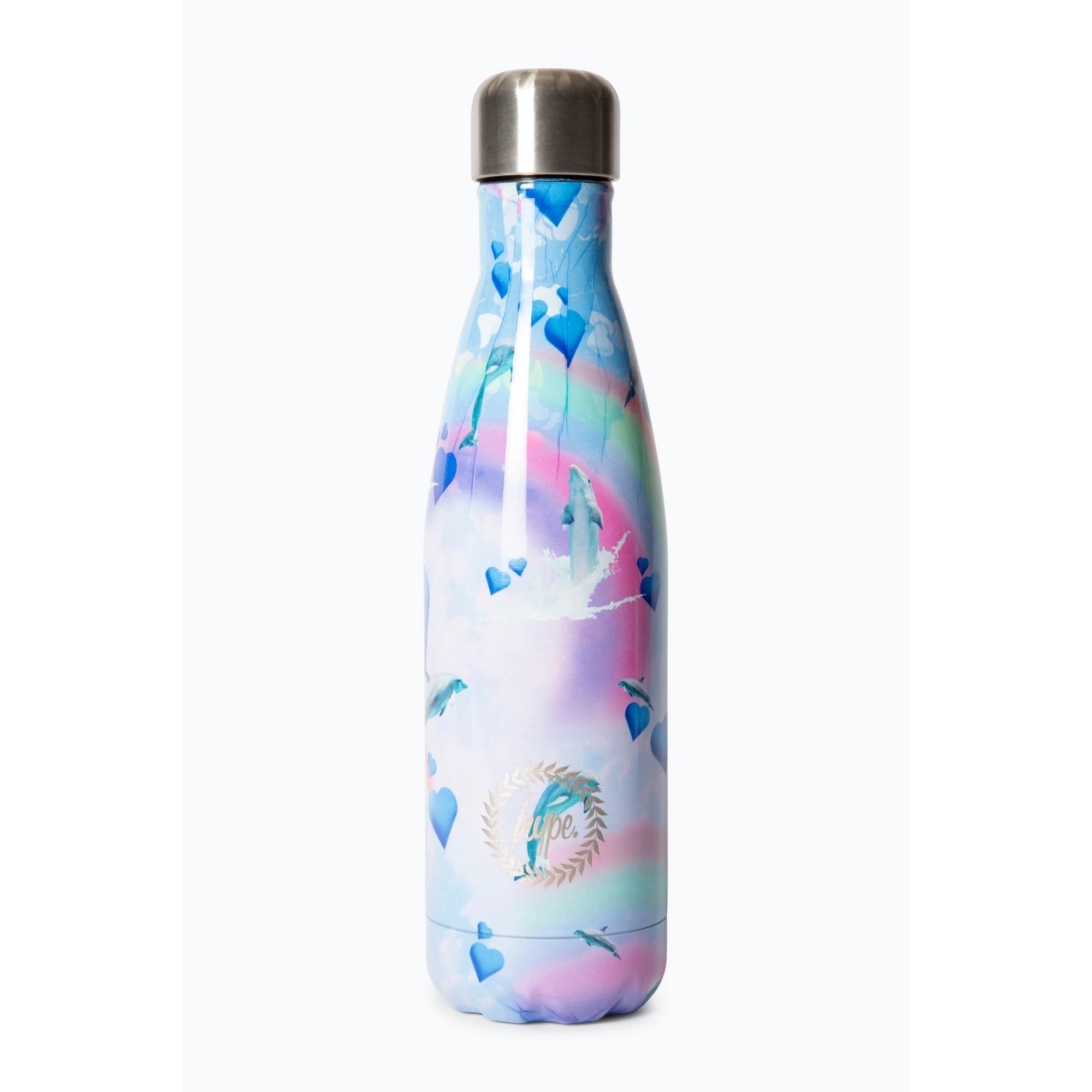 Hype Rainbow Dolphins Bottle Xtlr179 Accessories ONE SIZE / Multi