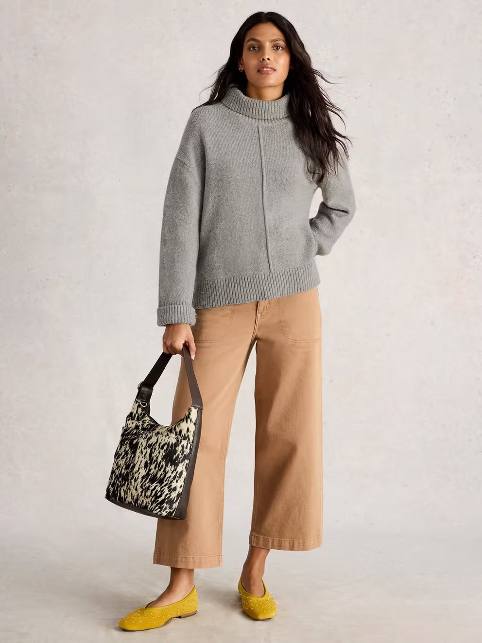 White Stuff Womens Marianne Jumper 444651 Grey Clothing UK8 / Grey,UK10 / Grey,UK12 / Grey,UK14 / Grey,UK16 / Grey,UK18 / Grey