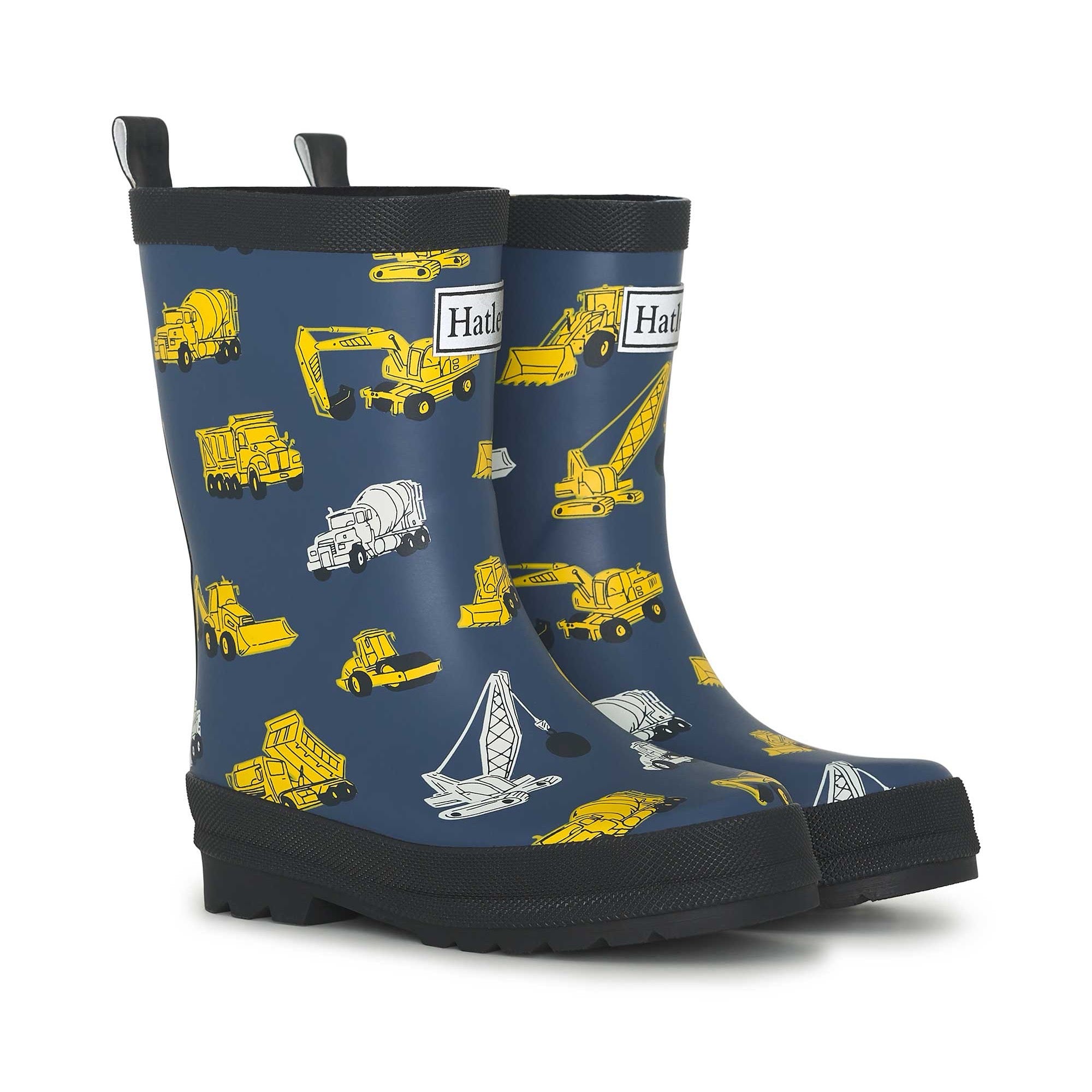 Hatley Under Construction Wellingtons Footwear UK6 INFANT / Grey,UK7 INFANT / Grey,UK8 INFANT / Grey,UK9 KIDS / Grey,UK10 KIDS / Grey,UK11 KIDS / Grey,UK12 KIDS / Grey,UK13 KIDS / Grey,UK1 KIDS / Grey