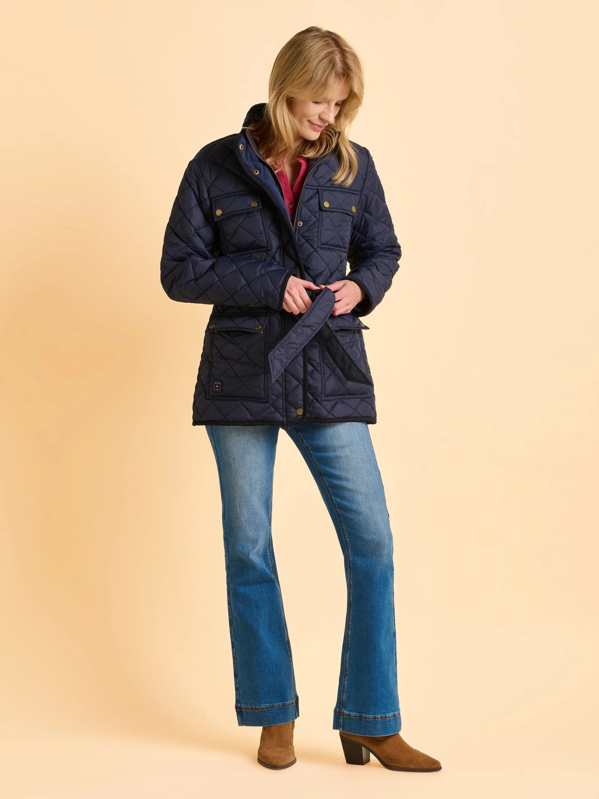 Brakeburn Women Flurry Jacket Bbljkt0013107 Navy Clothing UK10 / Navy,UK12 / Navy,UK14 / Navy,UK16 / Navy
