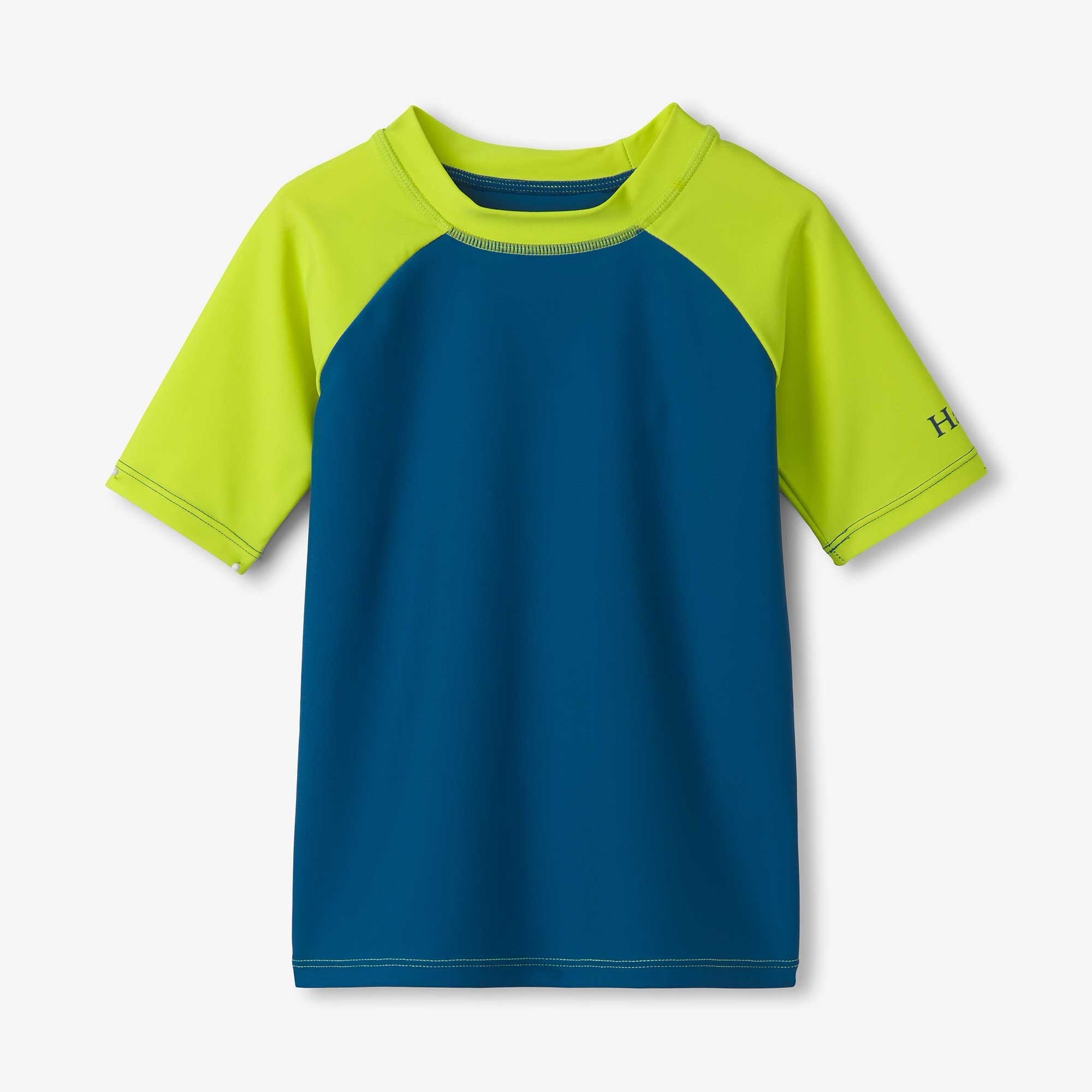 Hatley Star Sapphire Short Sleeve Rash Vest S25ssk1203 Clothing 6YRS / Multi,8YRS / Multi,10YRS / Multi