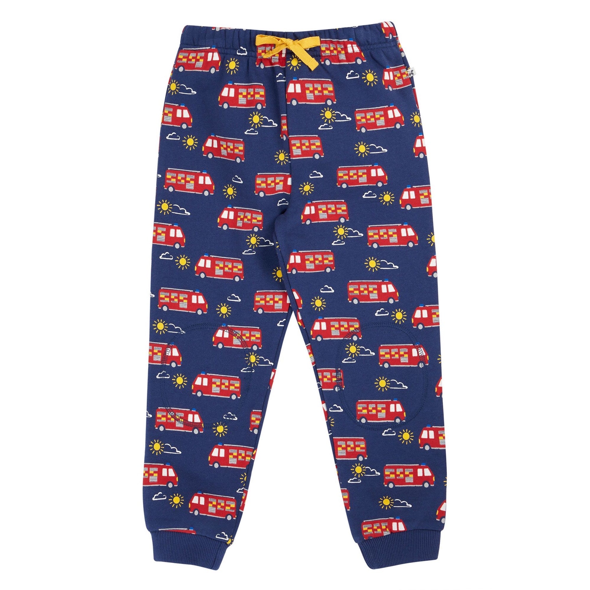 Frugi Infant Snuggle Crawlers Fire Engine Clothing 3-6M / Navy,6-9M / Navy,9-12M / Navy,12-18M / Navy,18-24M / Navy