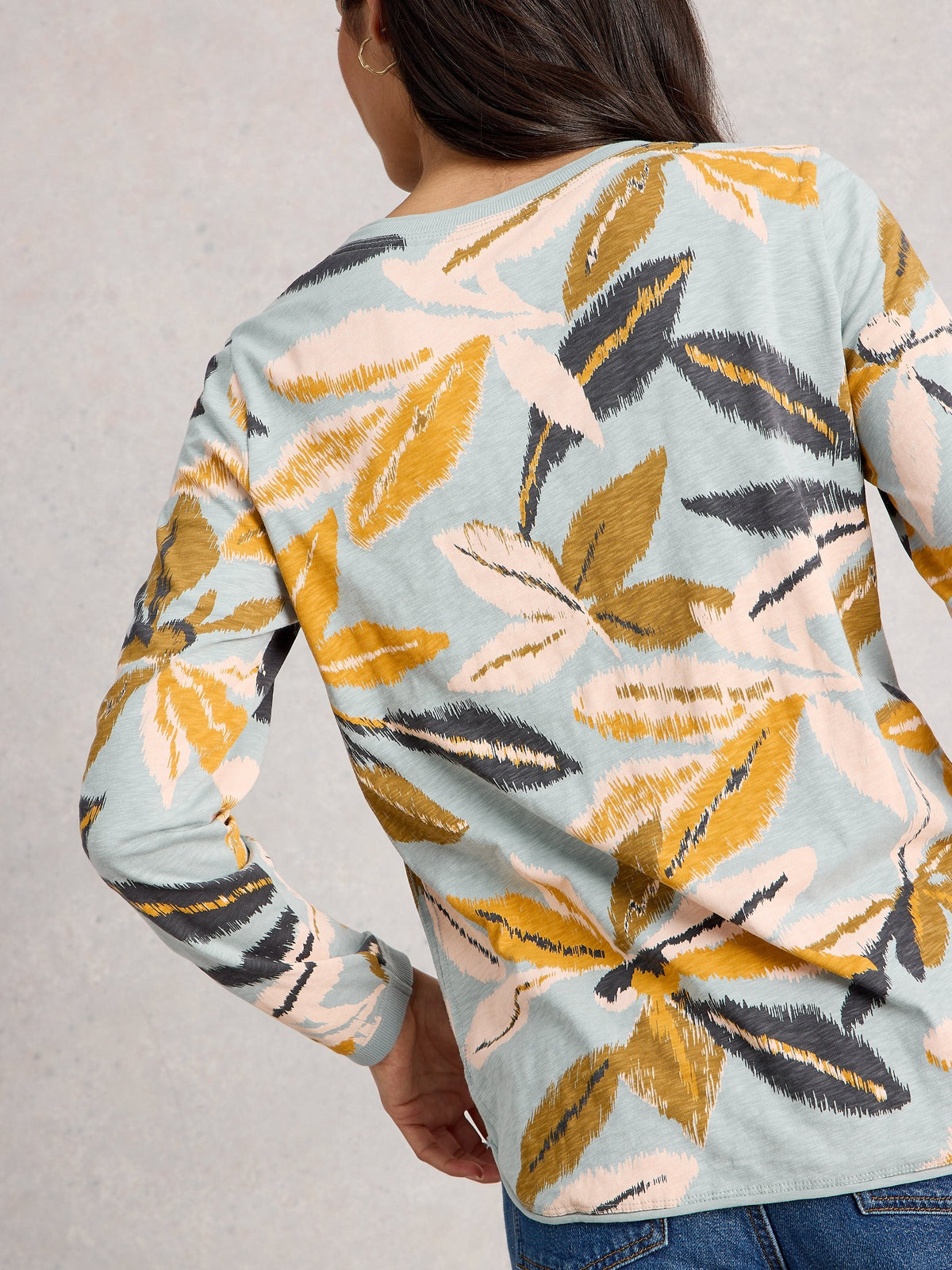 White Stuff Womens Clara T-Shirt 444317 Blue Print Clothing UK8 / Blue,UK10 / Blue,UK12 / Blue,UK14 / Blue,UK16 / Blue,UK18 / Blue