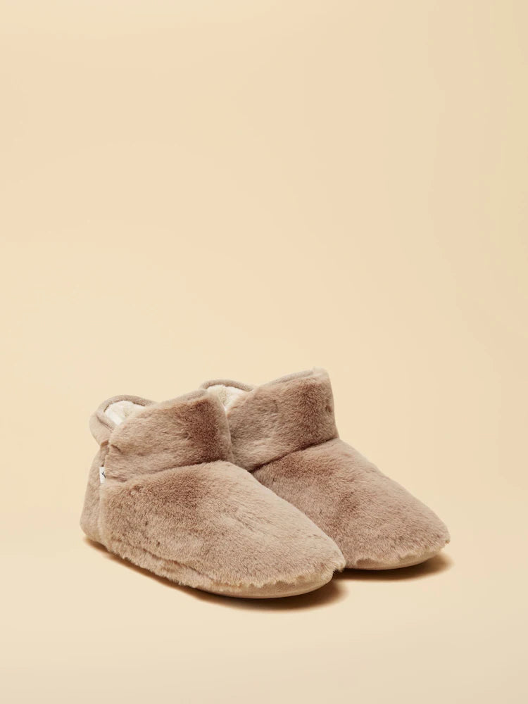 Joules Womens Cabin Luxe Slippers Mink Footwear UK7-8 / Mink,UK3-4 / Mink,UK5-6 / Mink