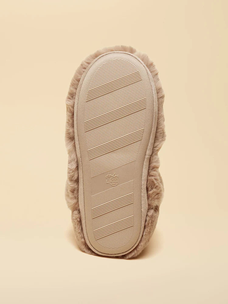Joules Womens Cabin Luxe Slippers Mink Footwear UK7-8 / Mink,UK3-4 / Mink,UK5-6 / Mink