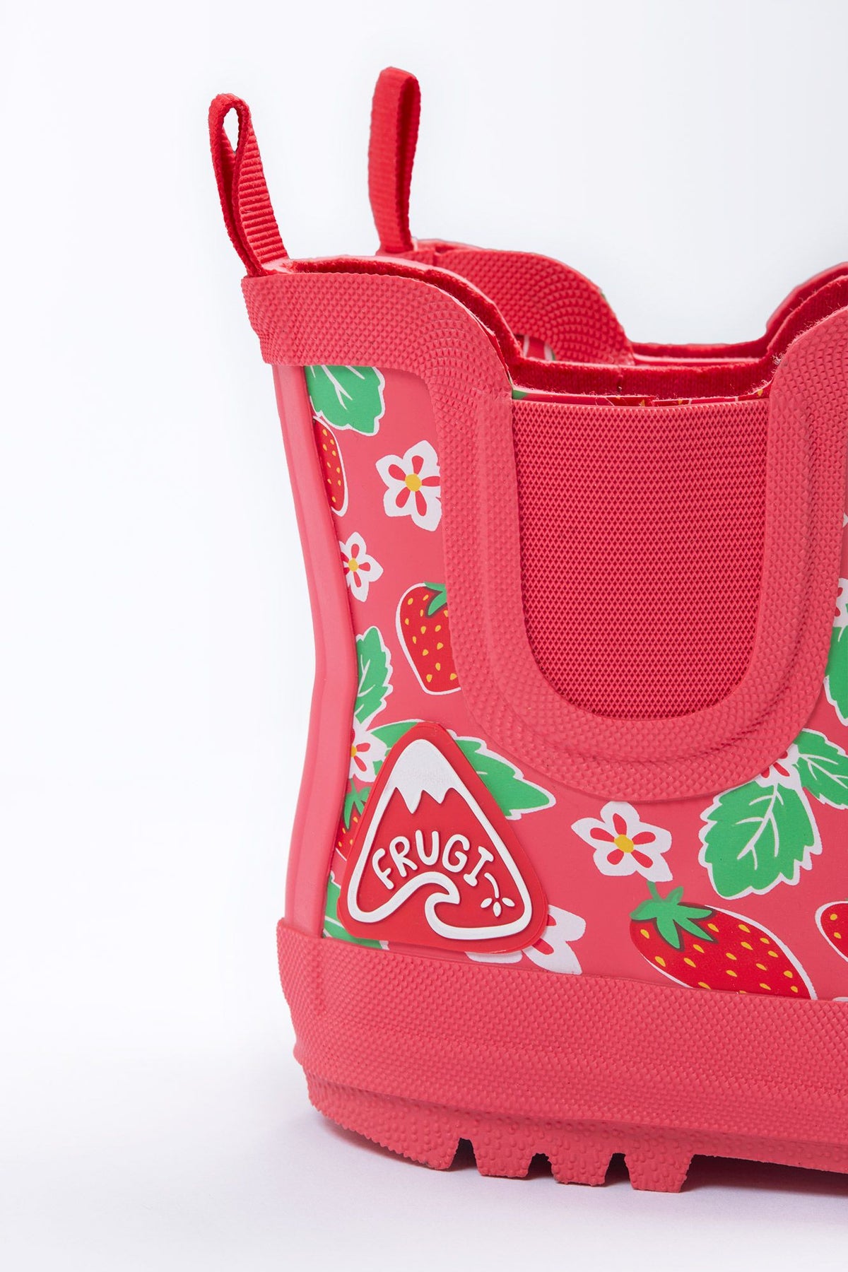 Frugi Short Wellingtons Strawberries Footwear UK4 INFANT / Strawberry,UK5 INFANT / Strawberry,UK6 INFANT / Strawberry,UK7 INFANT / Strawberry,UK8 INFANT / Strawberry,UK9 KIDS / Strawberry,UK10 KIDS / Strawberry,UK11 KIDS / Strawberry,UK12 KIDS / Strawberry