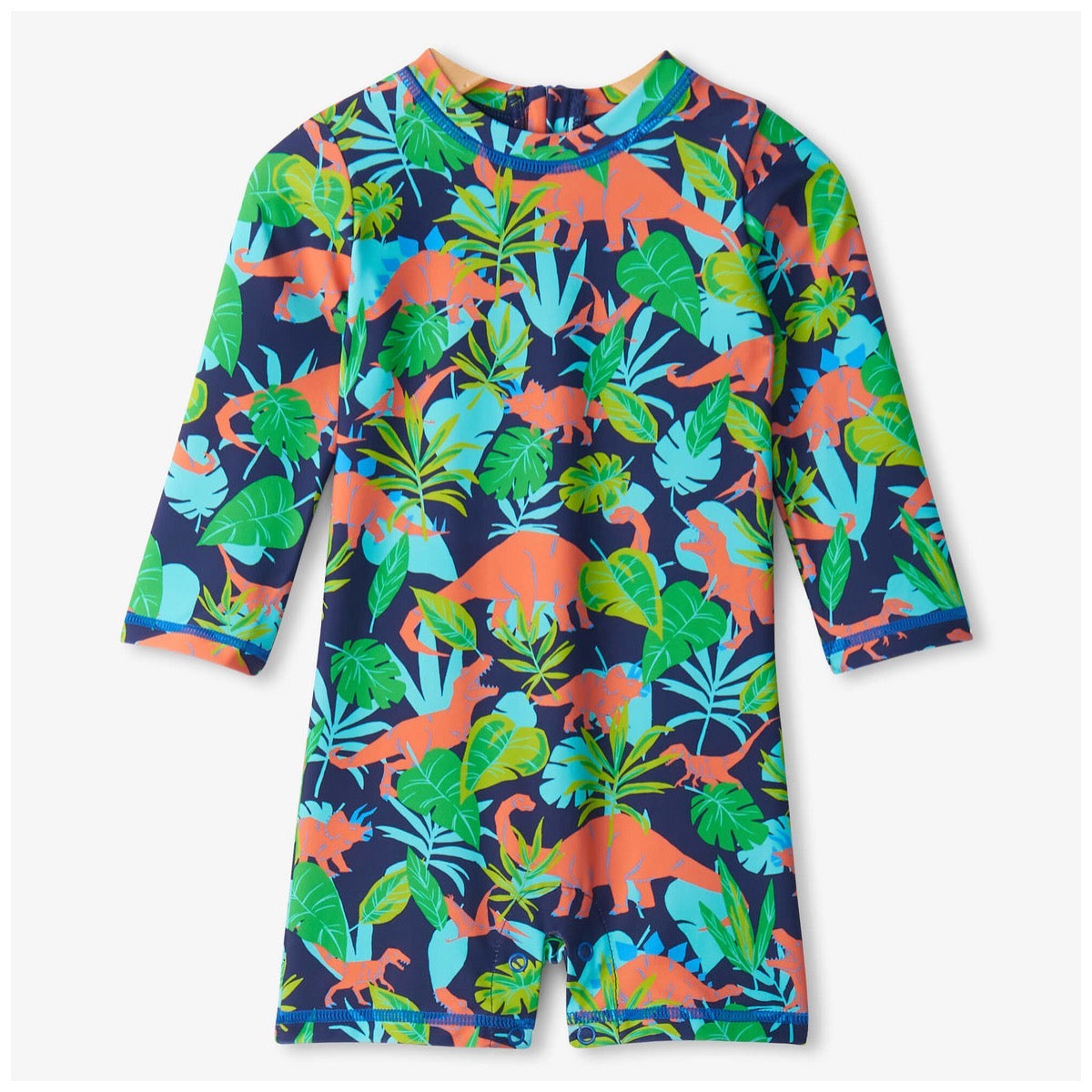 Hatley Infant Rashguard S24hdi908b Dino Jungle Clothing 3-6M / Multi,6-9M / Multi,9-12M / Multi,12-18M / Multi,18-24M / Multi