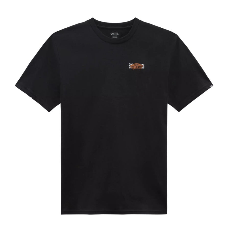 Vans Mens Wayrace T-Shirt Vn000fkmblk1 Black Clothing MEDIUM ADULT / Black,LARGE ADULT / Black,XL ADULT / Black