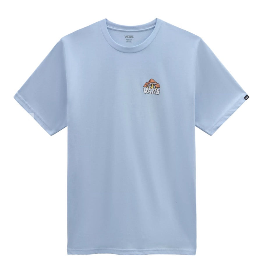 Vans Mens Mushroom T-Shirt Vn000fkn6891 Pale Blue Clothing SMALL / Pale Blue,MEDIUM / Pale Blue,LARGE / Pale Blue