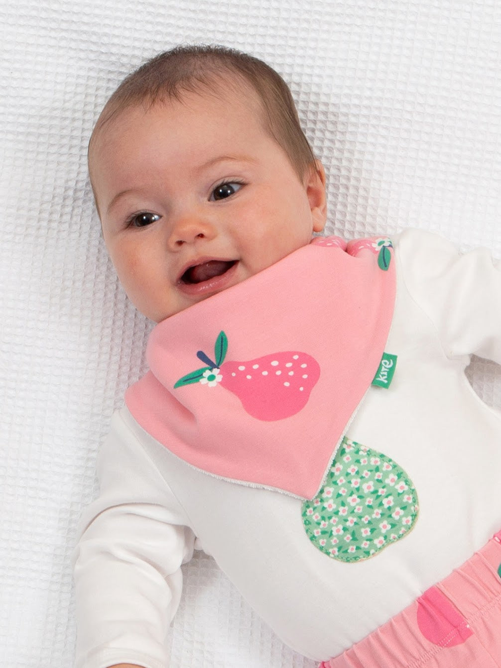 Kite Pear-Fect Bib Accessories ONE SIZE / Pink