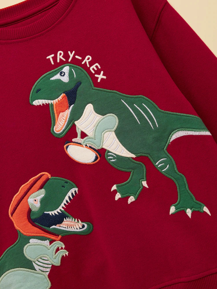 Joules Boys Artwork Sweatshirt F11935 Dino