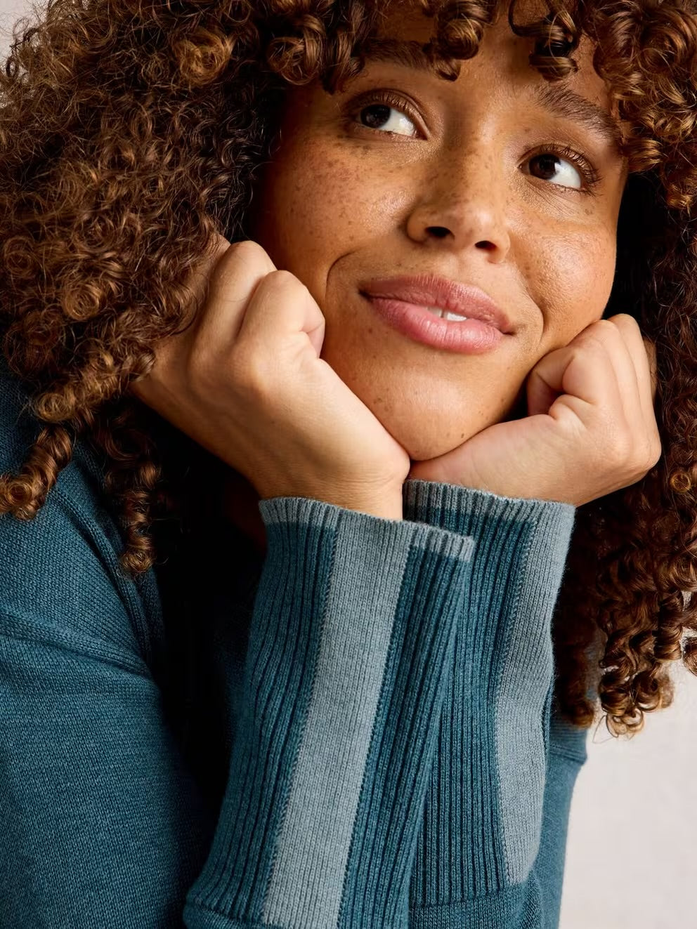 White Stuff Womens Olive Jumper 444046 Mid Blue Clothing UK8 / Blue,UK10 / Blue,UK12 / Blue,UK14 / Blue,UK16 / Blue