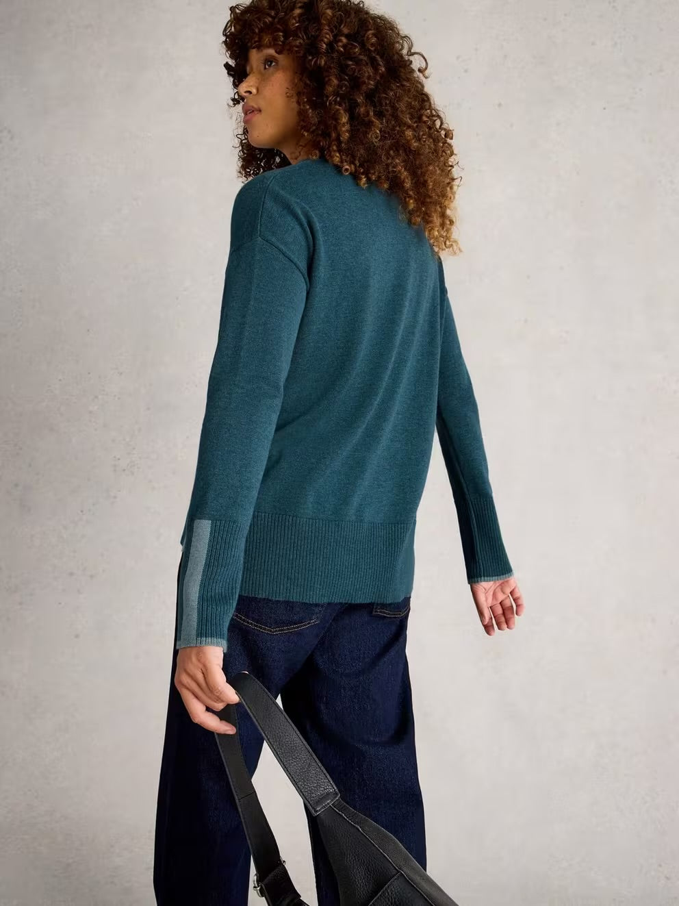 White Stuff Womens Olive Jumper 444046 Mid Blue Clothing UK8 / Blue,UK10 / Blue,UK12 / Blue,UK14 / Blue,UK16 / Blue