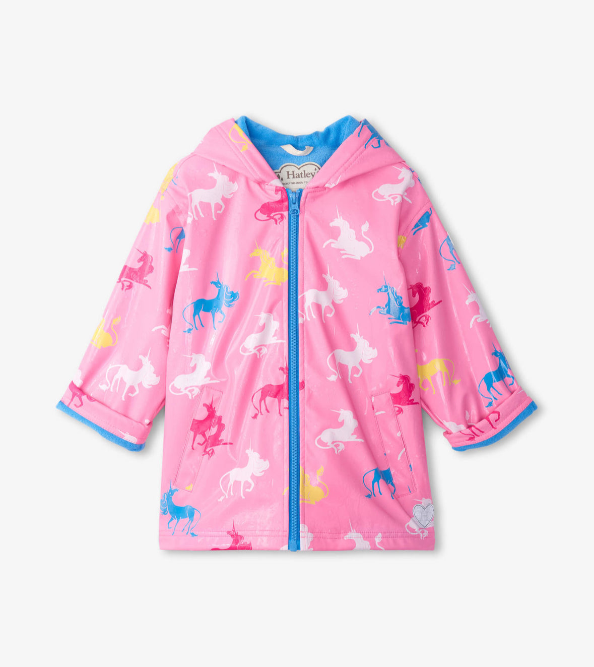 Hatley Mystical Unicorn Raincoat S24muk818 Clothing 2YRS / Pink,3YRS / Pink,4YRS / Pink,5YRS / Pink,6YRS / Pink,7YRS / Pink,8YRS / Pink